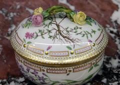 Royal Copenhagen Flora Danica Large Sugar Bowl with Cover