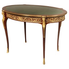 Vergoldeter Bronze-Tisch im Louis-XV-Stil des späten 19. Jahrhunderts