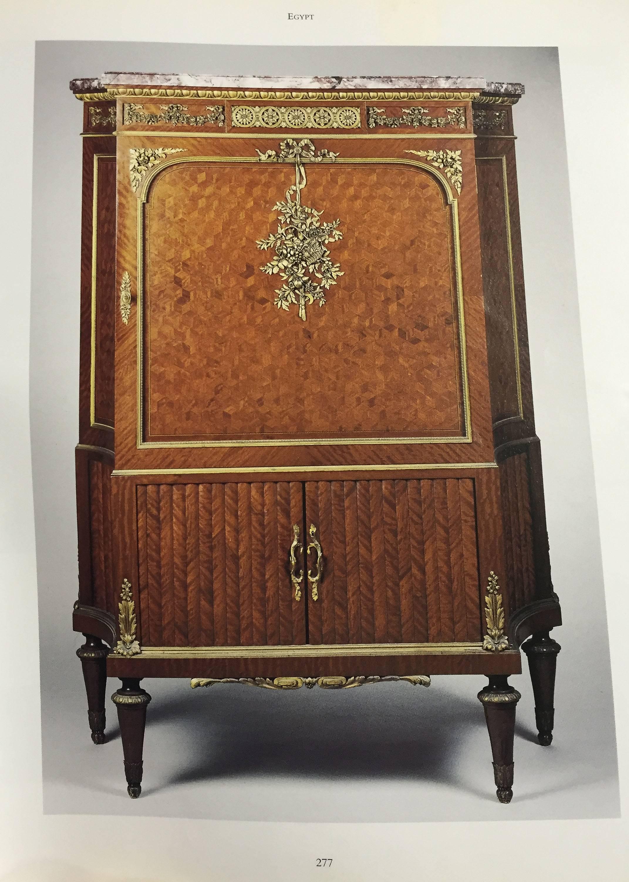 Bronze Cabinet en bronze doré de la fin du XIXe siècle par François Linke en vente