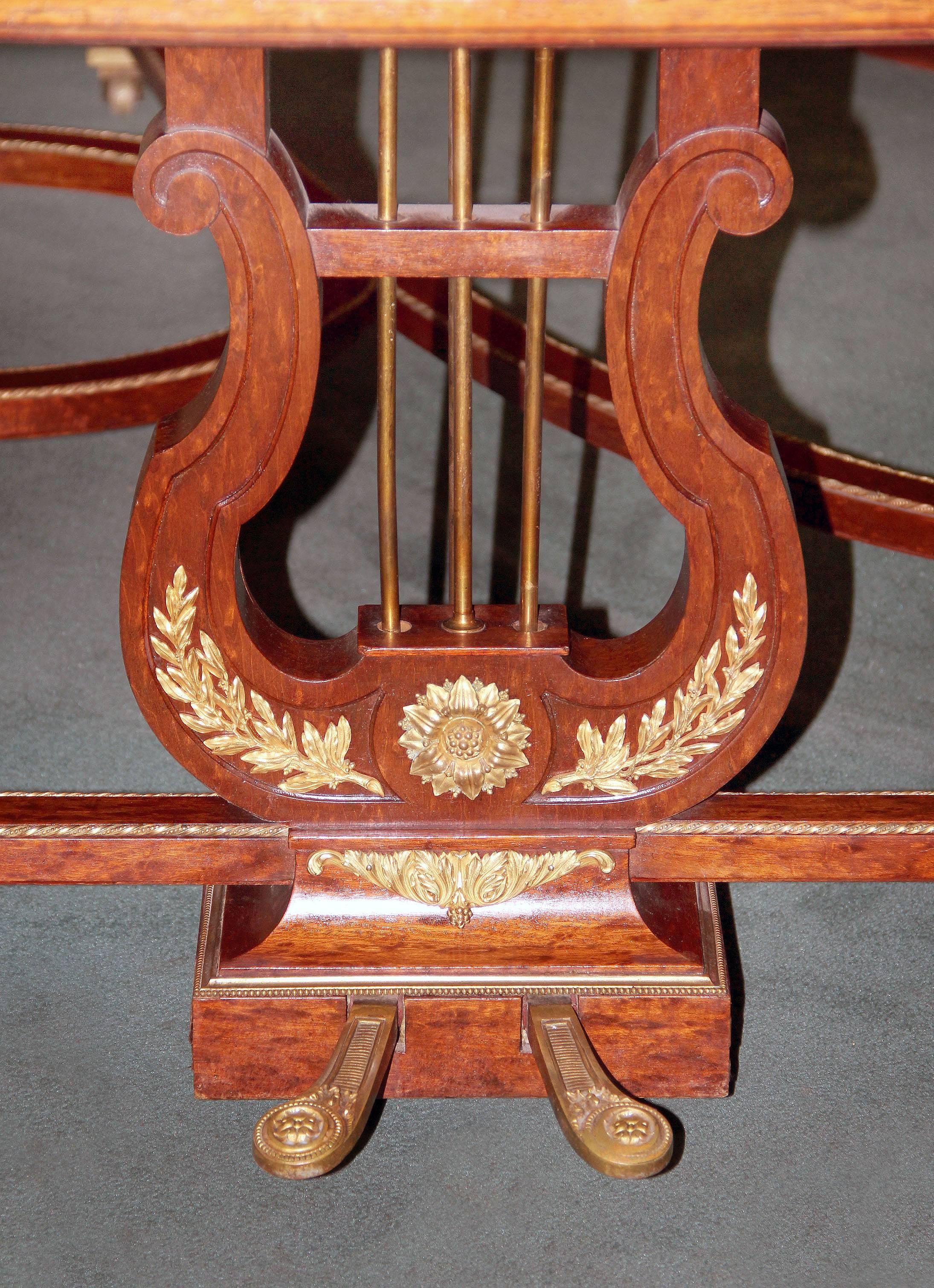 Early 20th Century Wonderful Turn-of-the-Century Gilt Bronze-Mounted Grand Erard Piano