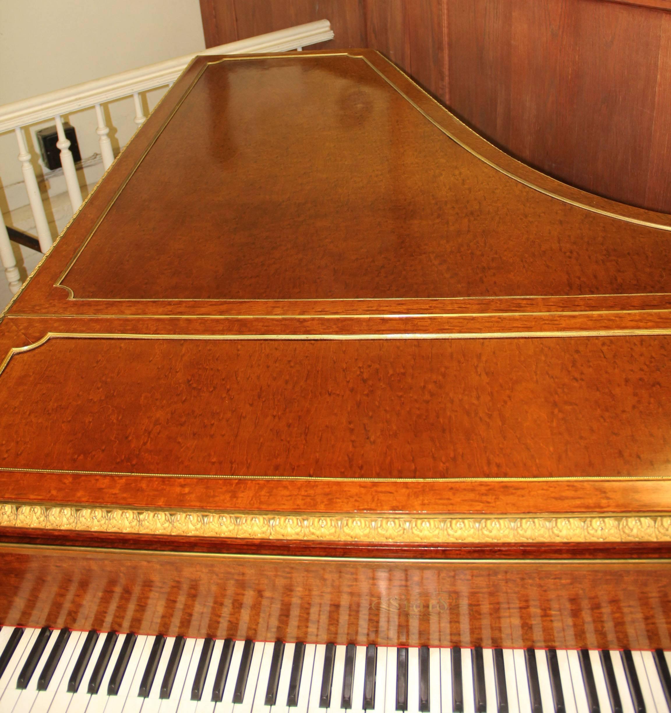 Wonderful Turn-of-the-Century Gilt Bronze-Mounted Grand Erard Piano 2