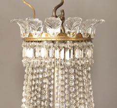 Exceptional Pair of Early 20th Century Baccarat Chandeliers