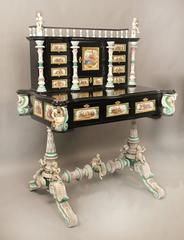 Lovely Late 19th Century Gilt Bronze-Mounted German K.P.M. Porcelain Desk