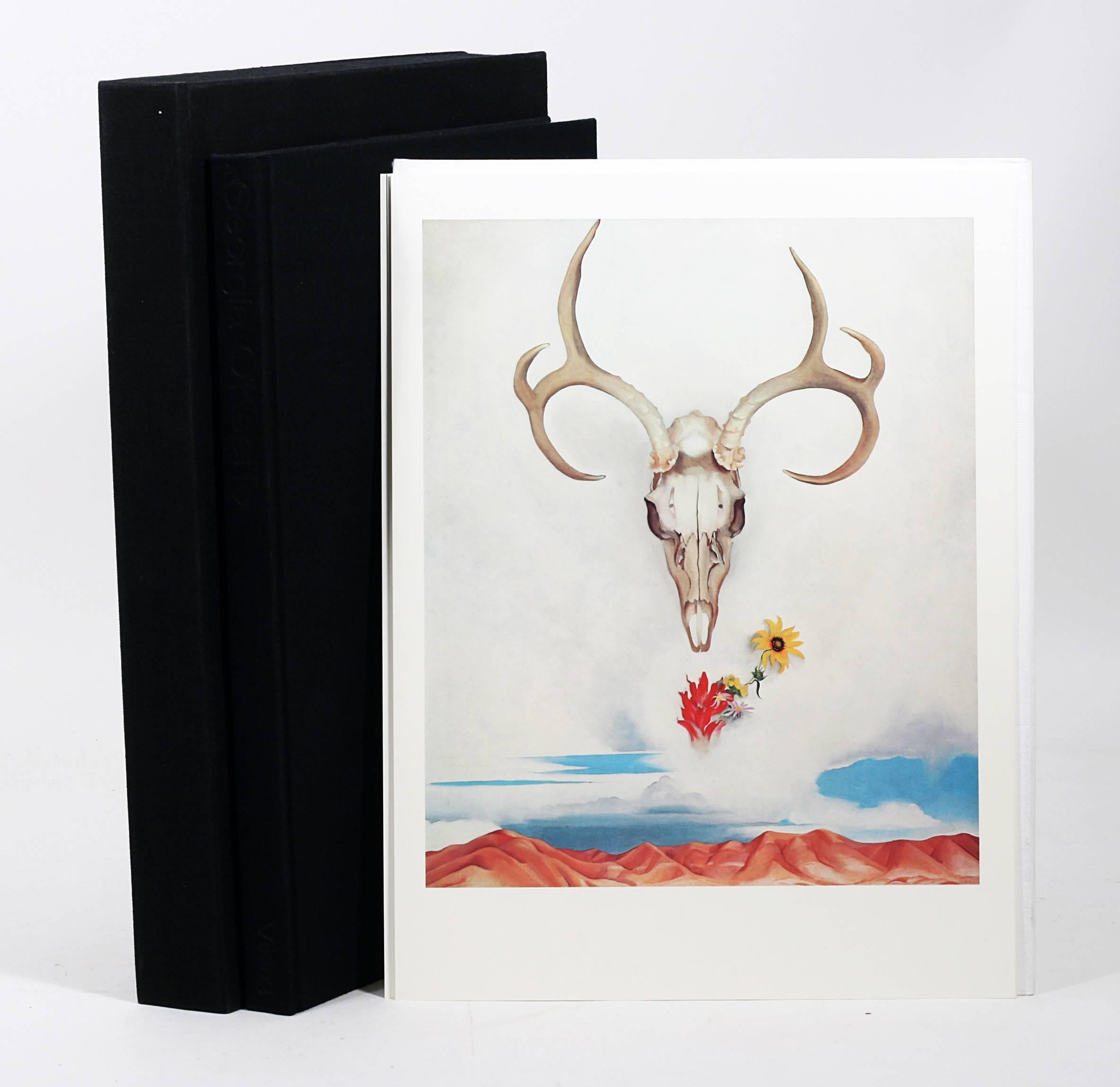 Signed Limited First edition, number 84 of 175 copies (plus 25 copies reserved for the artist); signed by O’Keeffe and complete with the extra suite of 16 plates.

Beautifully illustrated with 108 color plates (plus additional suite) of O'Keeffe's