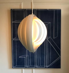 Verner Panton "Moon" Pendant Lamp, Louis Poulsen, Denmark, 1960