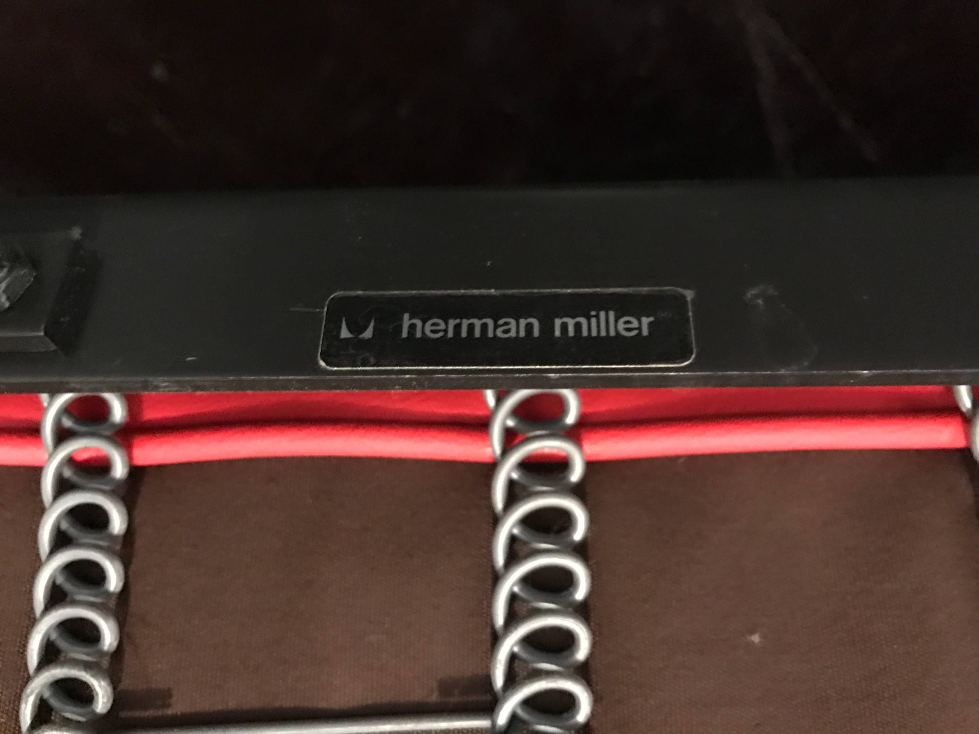Charles and Ray Eames Sofa Compact Herman Miller 1