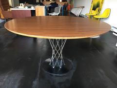 Isamu Noguchi Walnut Cyclone Dining Table Knoll