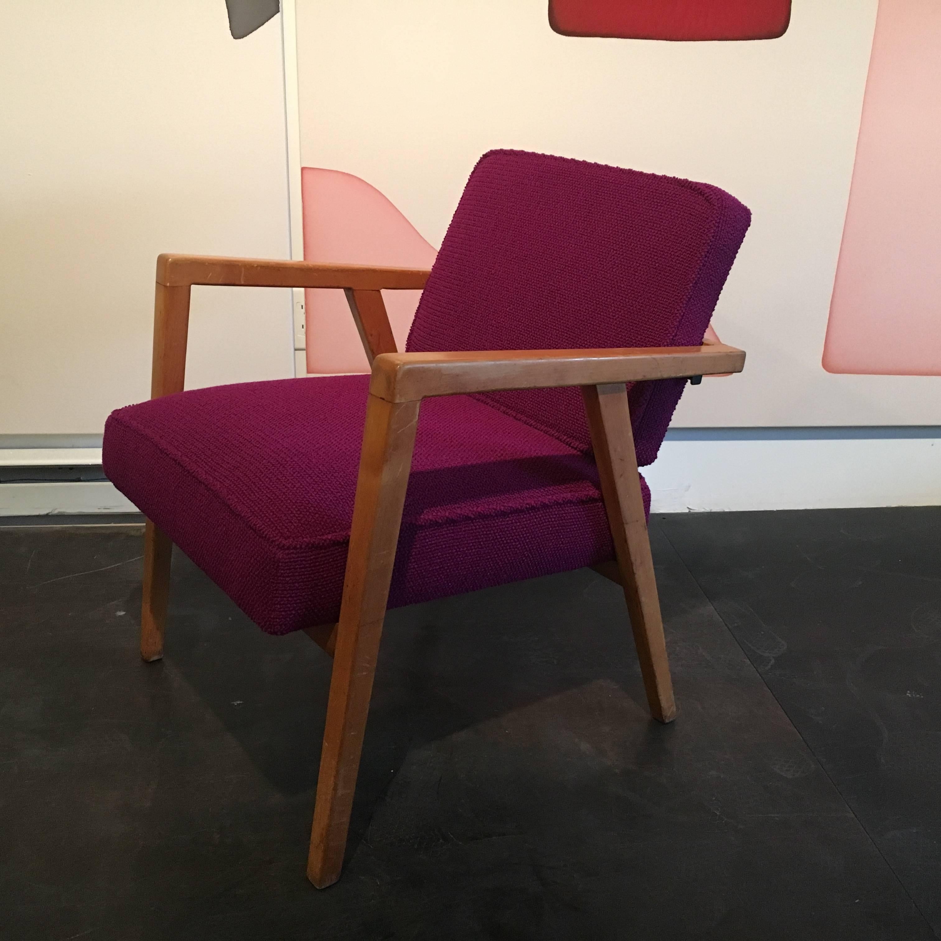 Mid-Century Modern Early Franco Albini Lounge Chair for Knoll