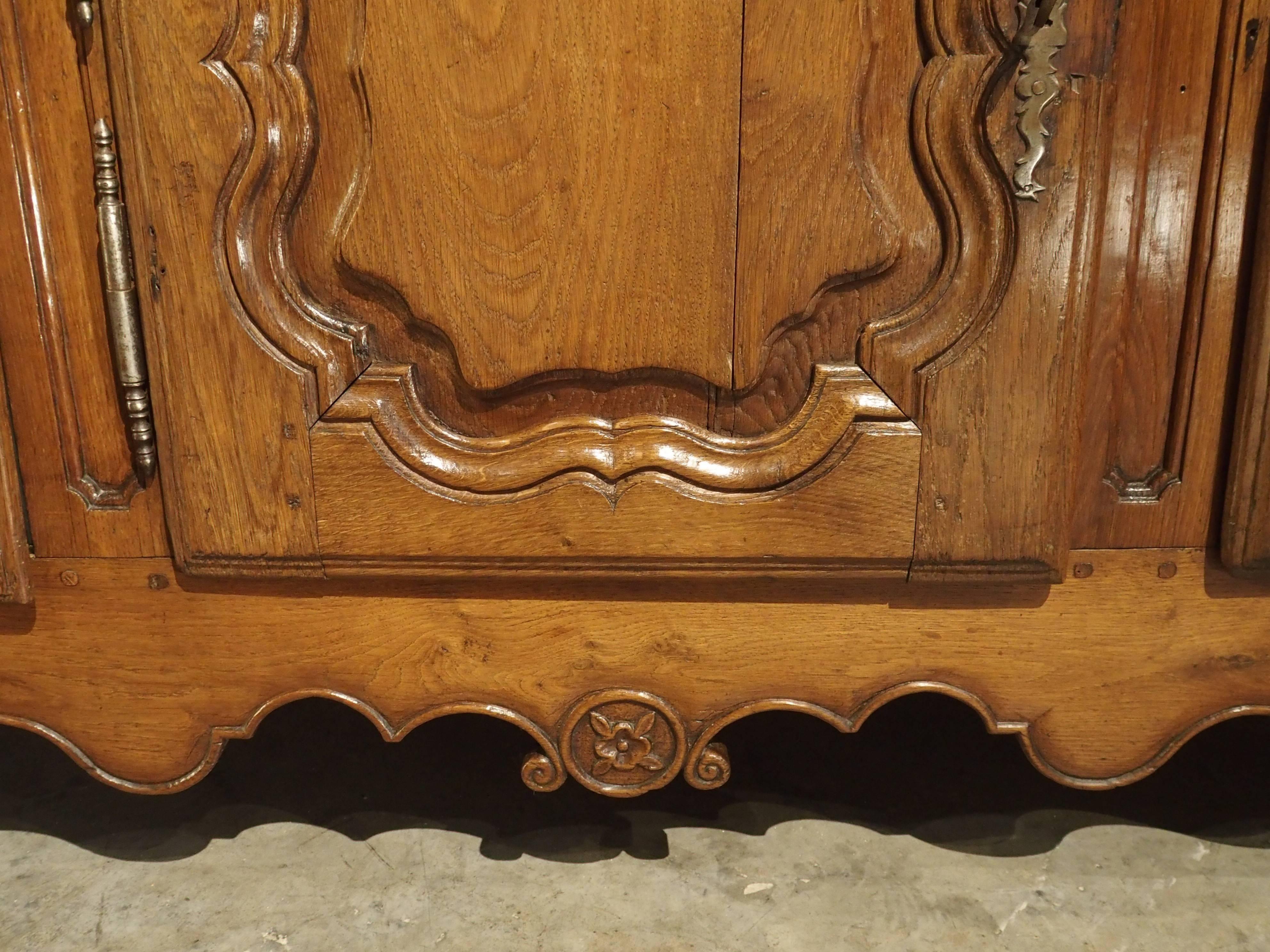 18th Century and Earlier Antique Oak Enfilade from Lorraine France, 1700s