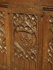 Antique Gothic Trunk from France