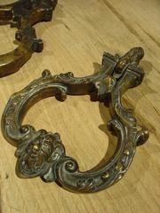 Rare Pair of Bronze Door Knockers from Venice, circa 1700