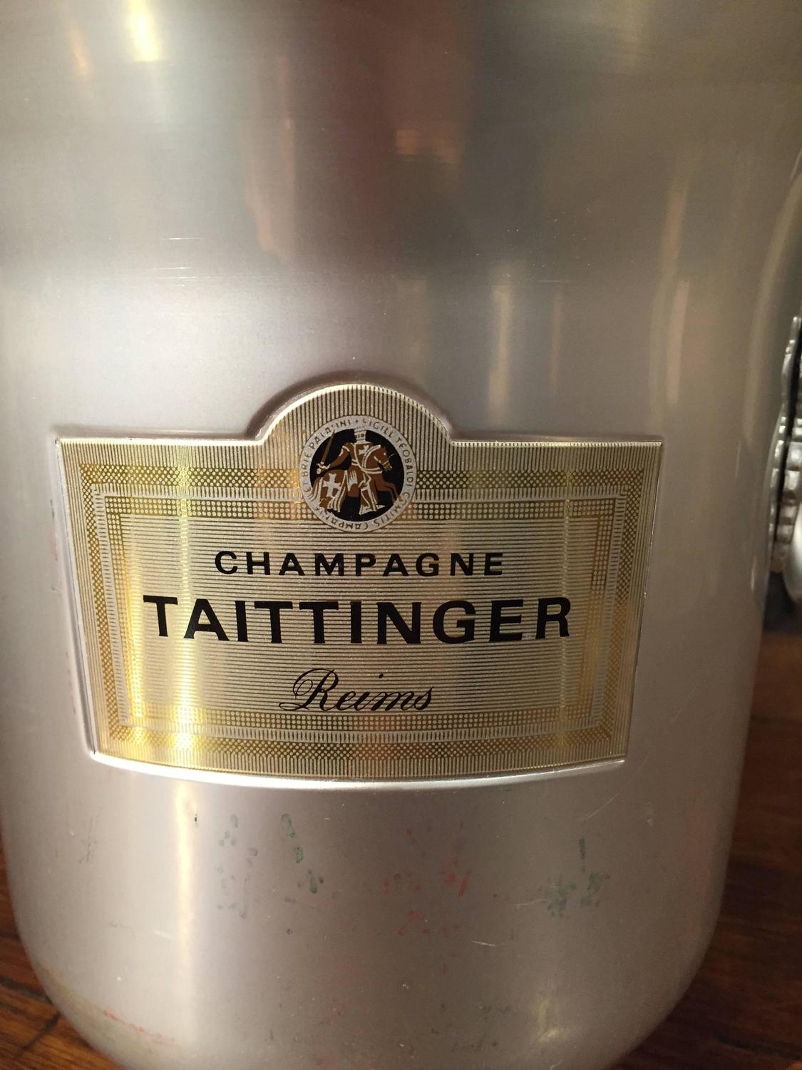 Taittinger Reims Vintage French Champagne Bucket at 1stdibs