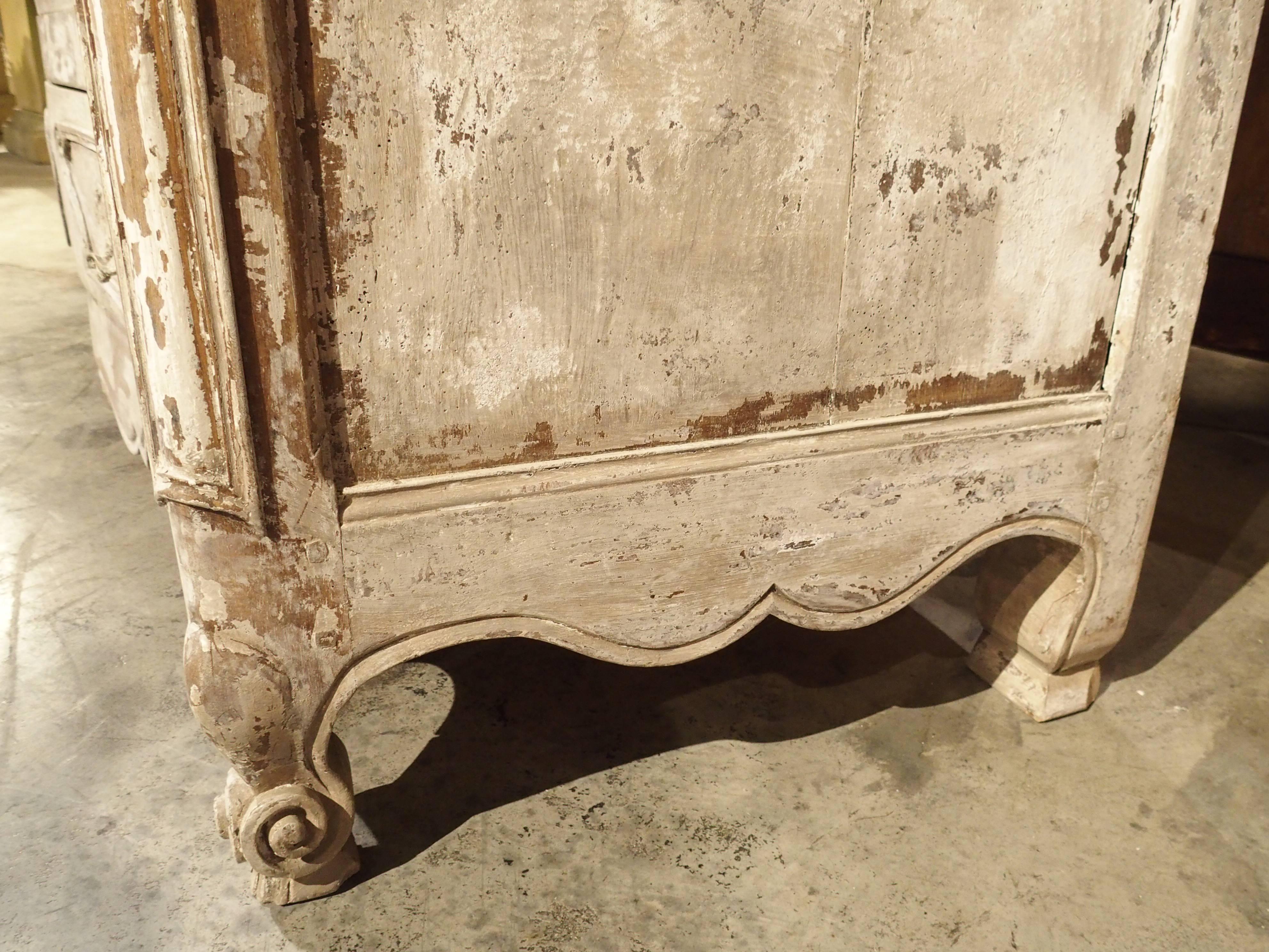 Period Louis XV Parcel Painted Commode 3