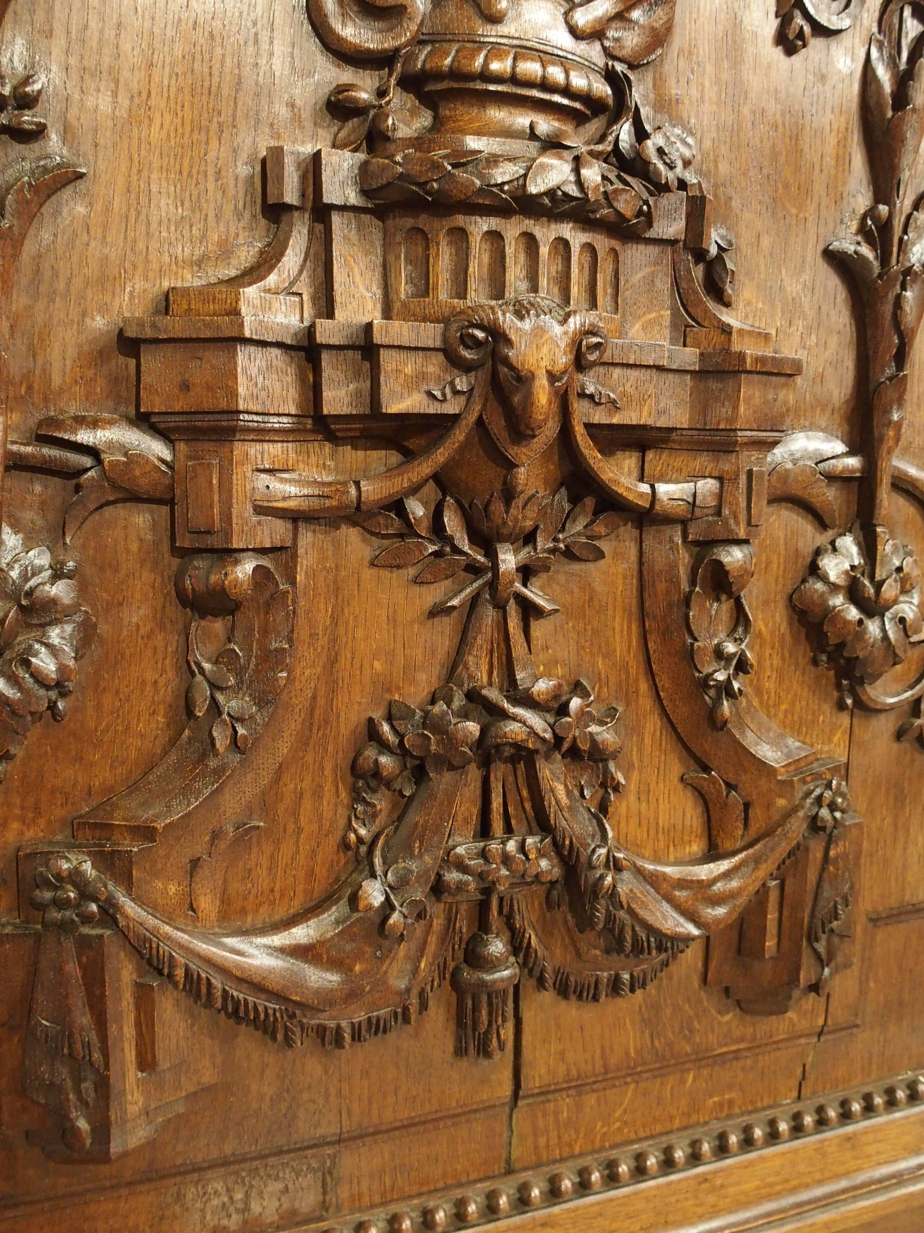 Set of Three Antique French Boiserie Panels, circa 1870 In Good Condition In Dallas, TX