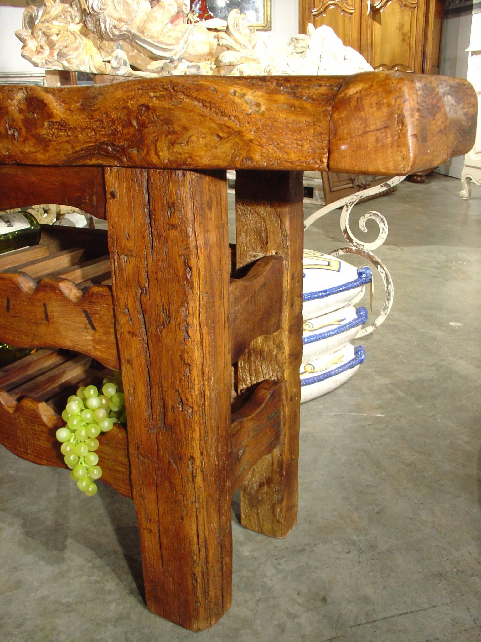 'Bordeaux' Workbench Wine Carrier from France In Good Condition In Dallas, TX