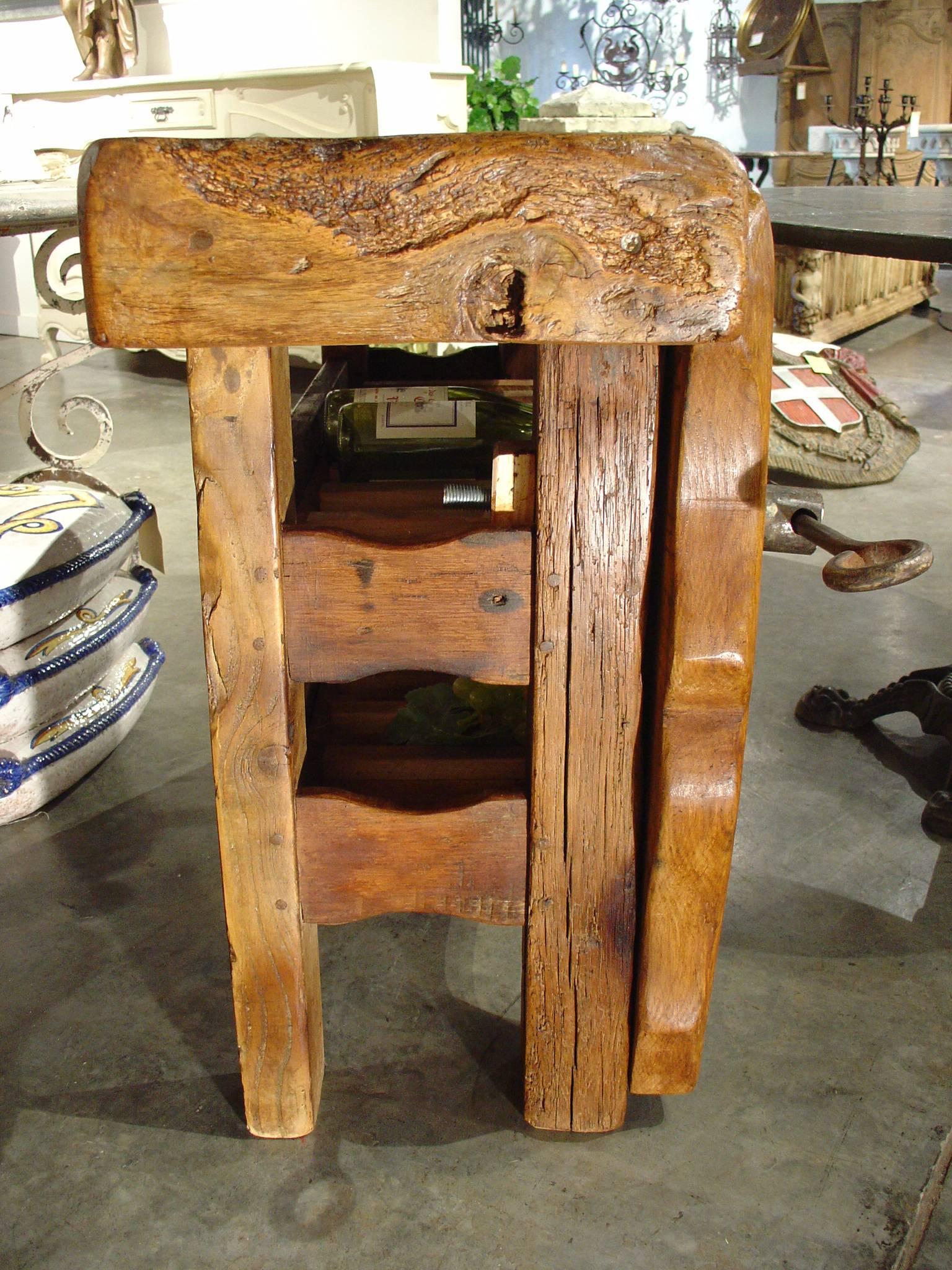 'Bordeaux' Workbench Wine Carrier from France 1