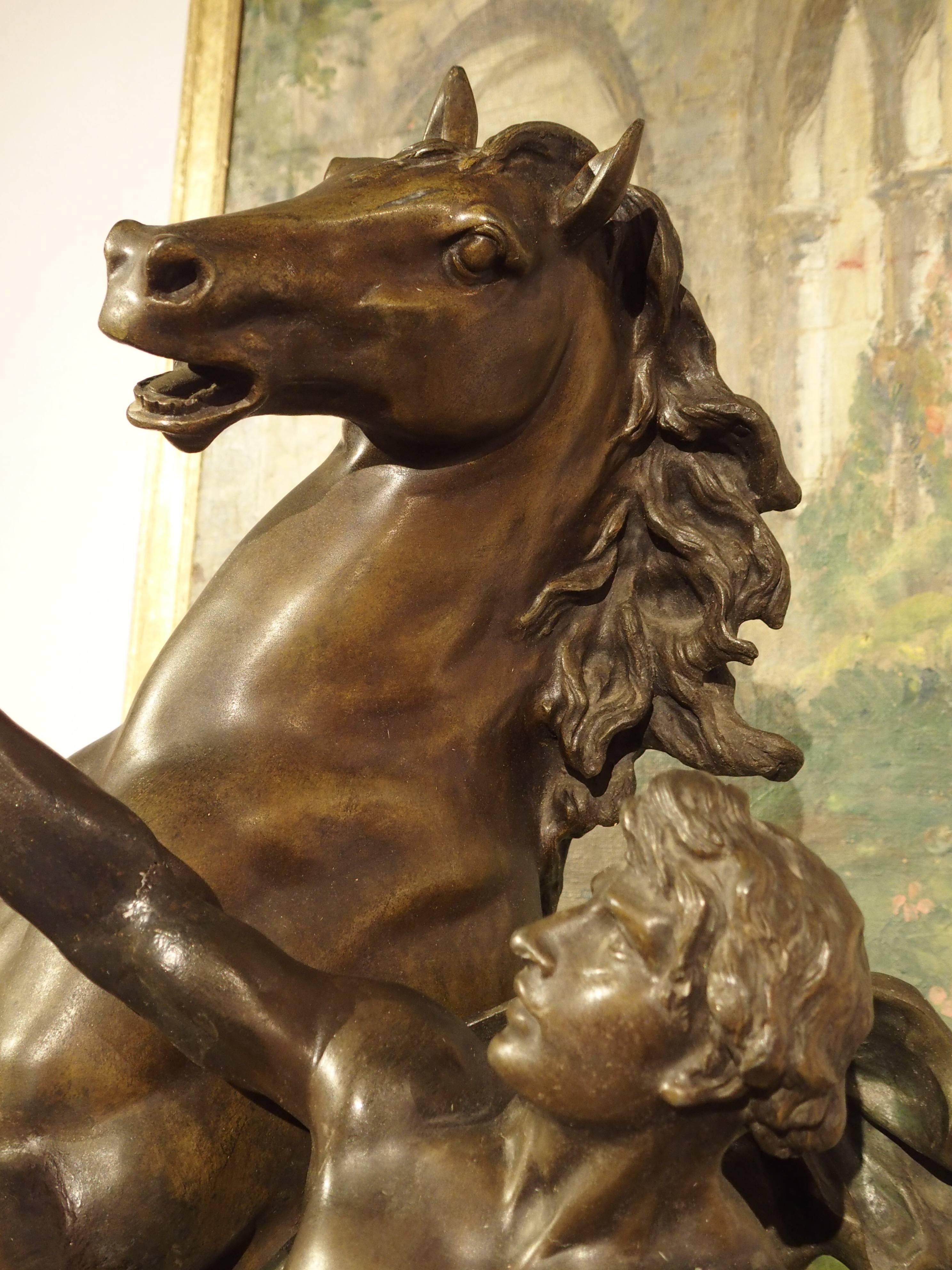 cheval bronze antique