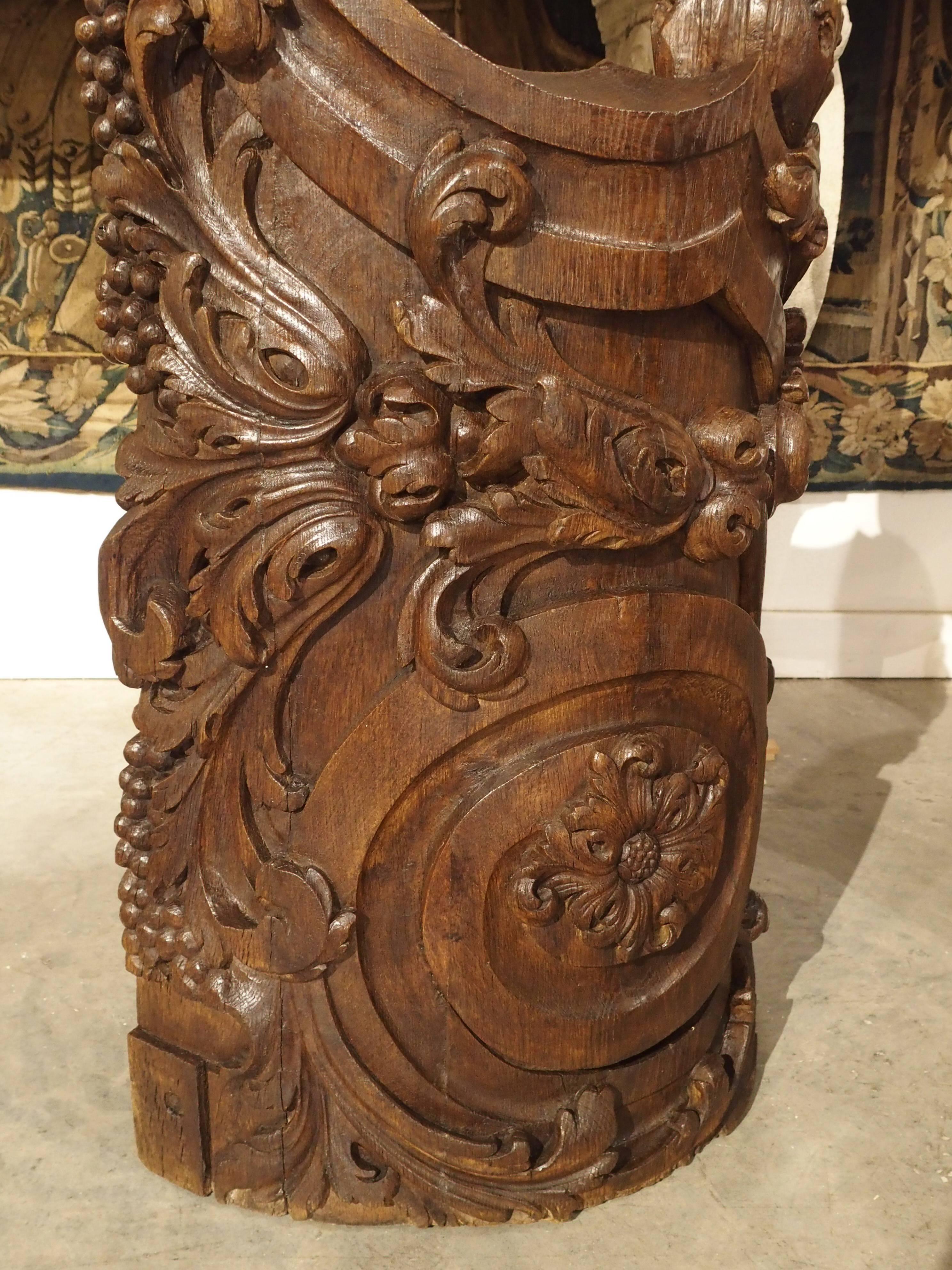 reclaimed newel post