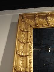 Massive Antique French Period Napoleon III Mirror