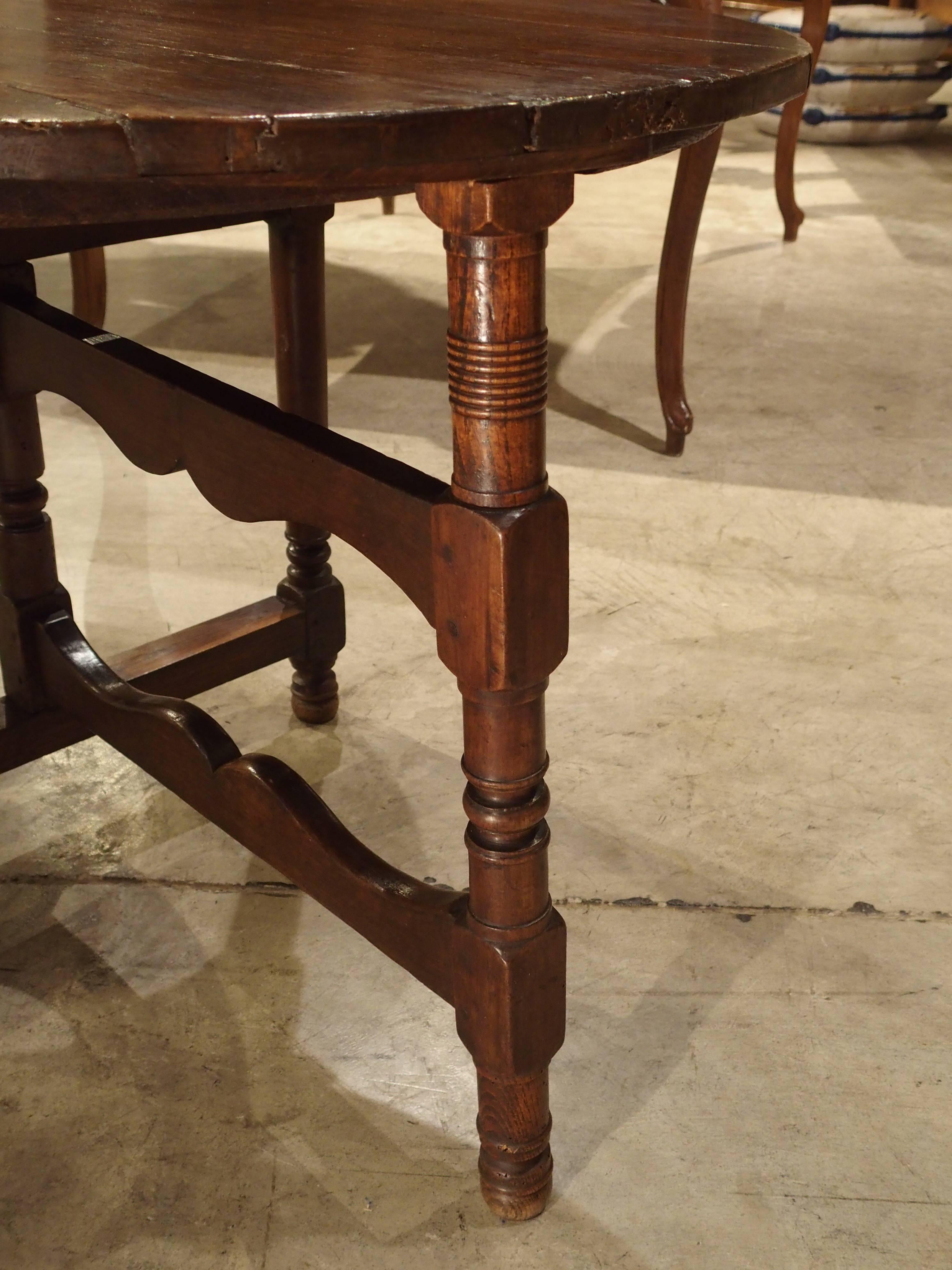 Small 18th Century Walnut Side Table from France 1