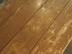 Long Antique Spanish Farm Table Made of Pine