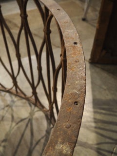18th Century Venetian Wrought Iron Well Head Surround