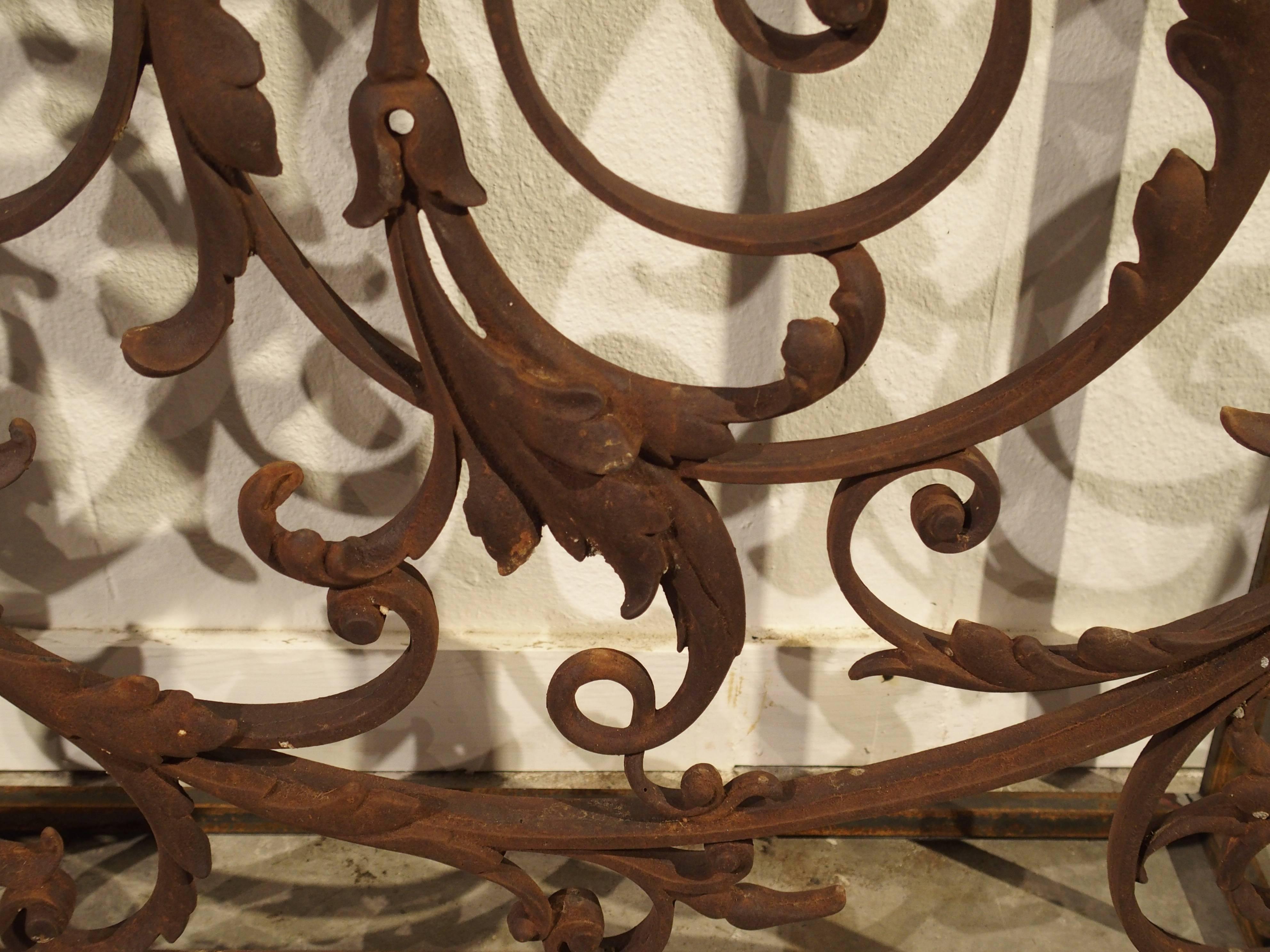 Antique Balcony Gate Console from France, 19th Century 5