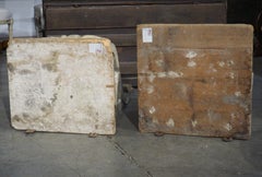 Pair of Large North Italian Wall Bracket Consoles, Circa 1800