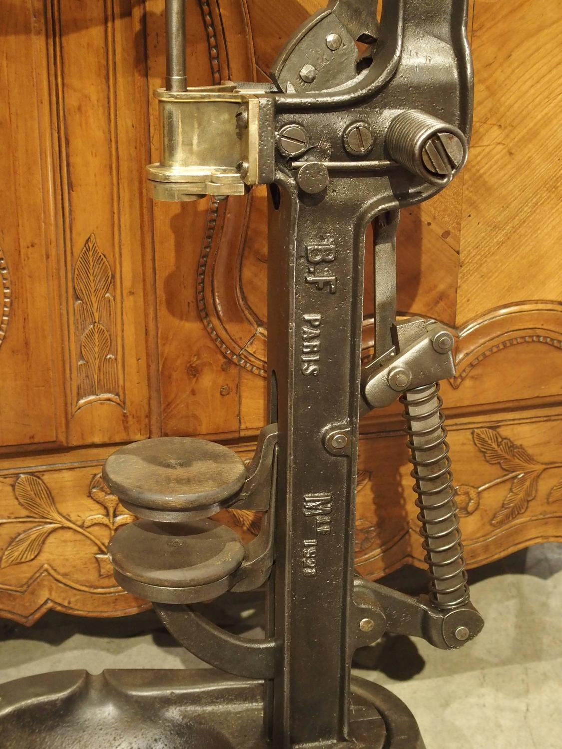 Large Antique Wine Corker from France, "La Meilleure", Paris at 1stdibs