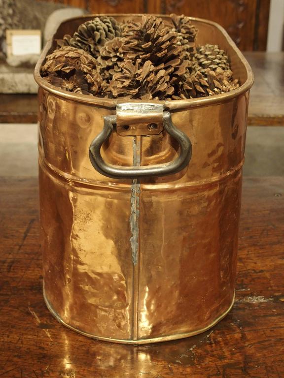 Antique Copper Planter or Storage Container, Early 1900s at 1stDibs
