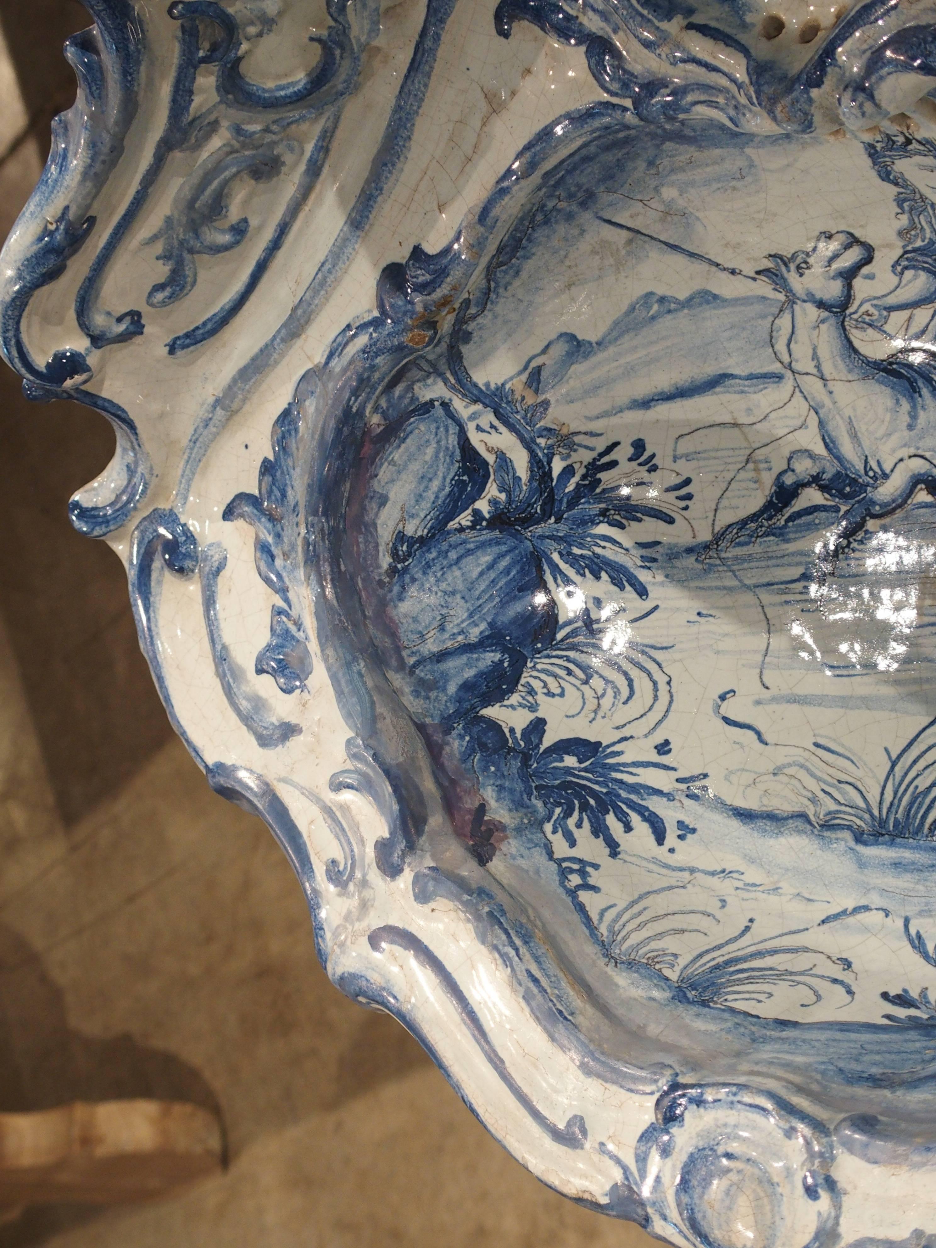 Rare 19th Century Pedestal Sink, Italy, circa 1870 1