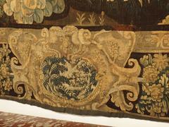 Early 17th Century Audenarde Tapestry of Forested Countryside, Wool and Silk