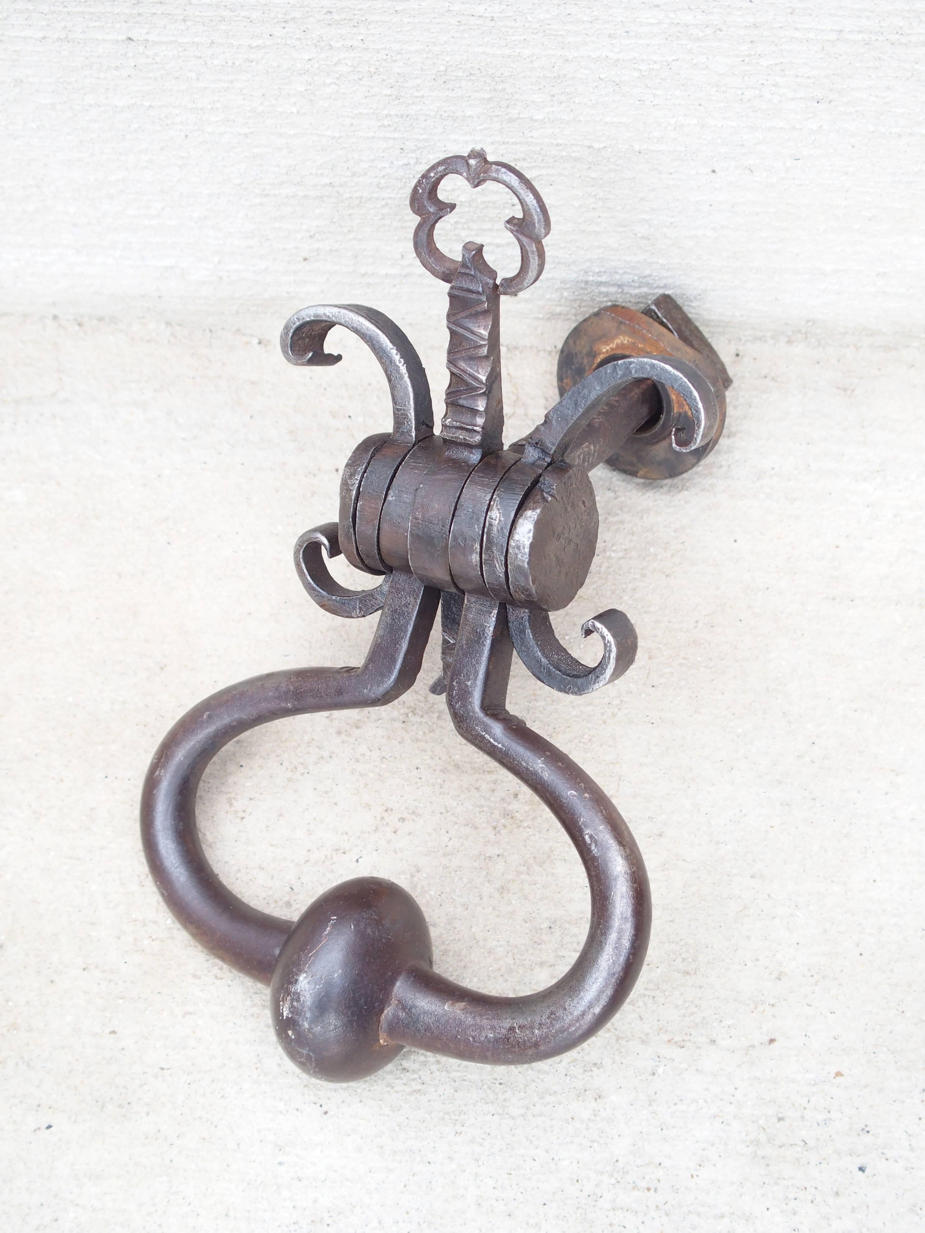 18th Century and Earlier 18th Century Door Knocker from France