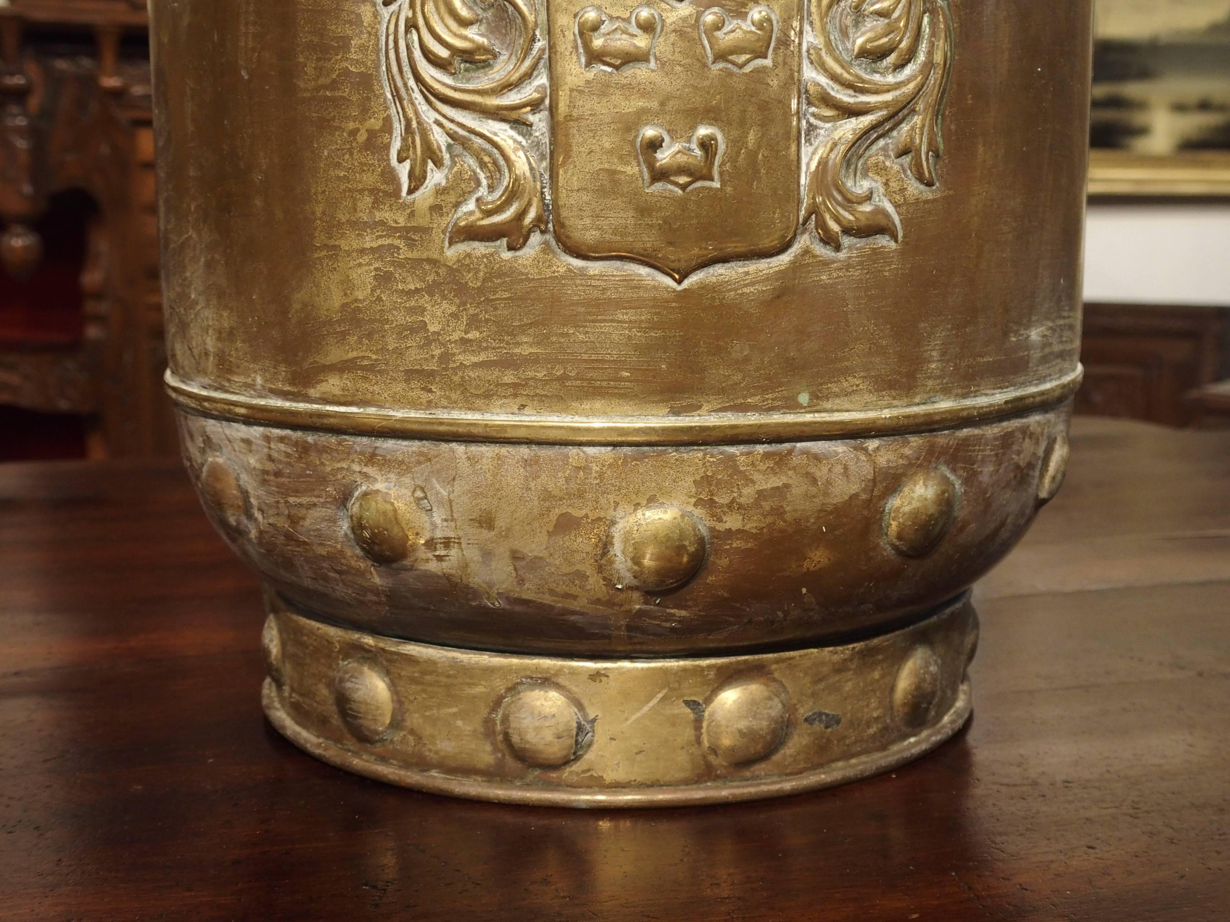 brass container with lid