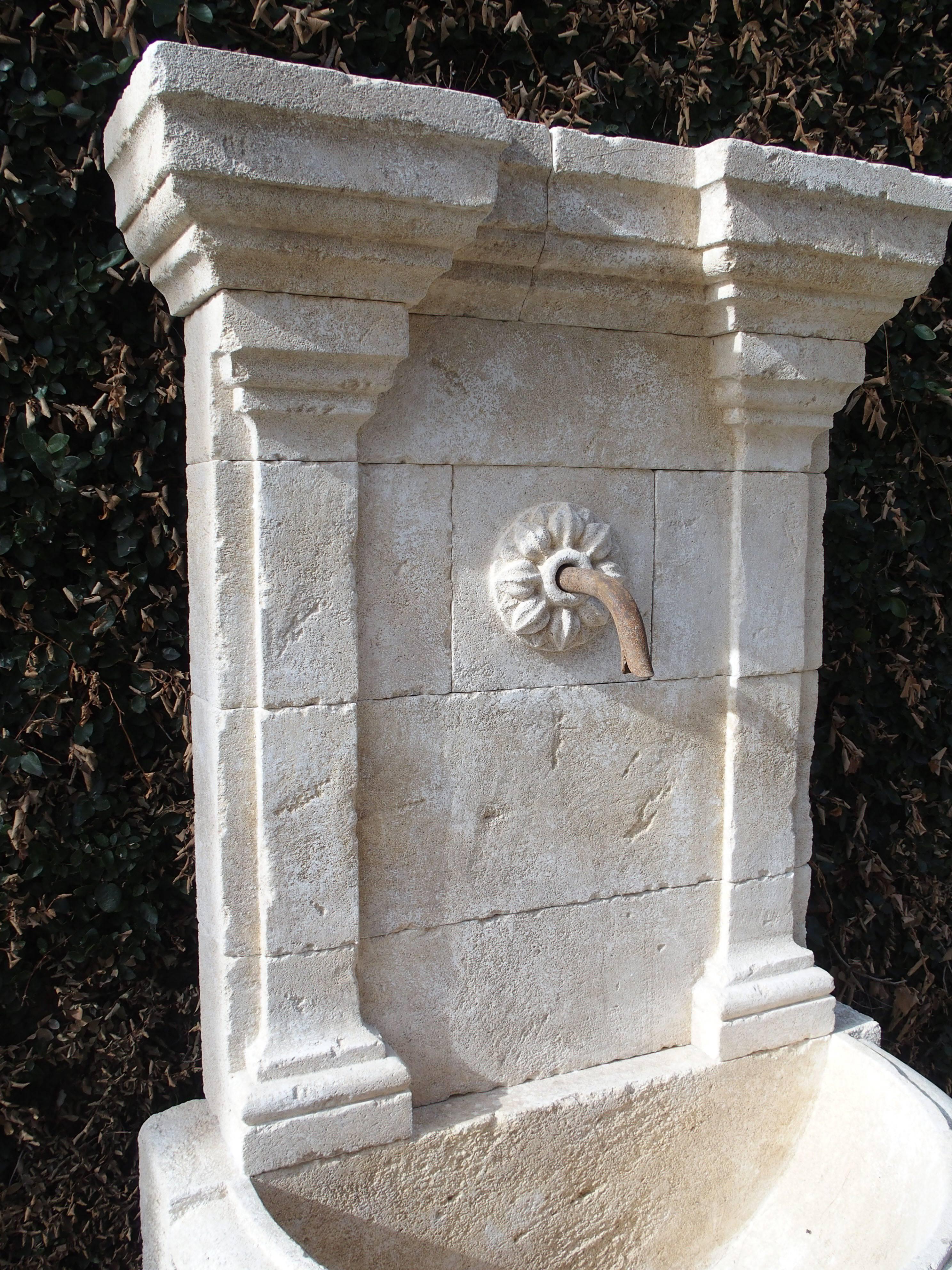 french wall fountain