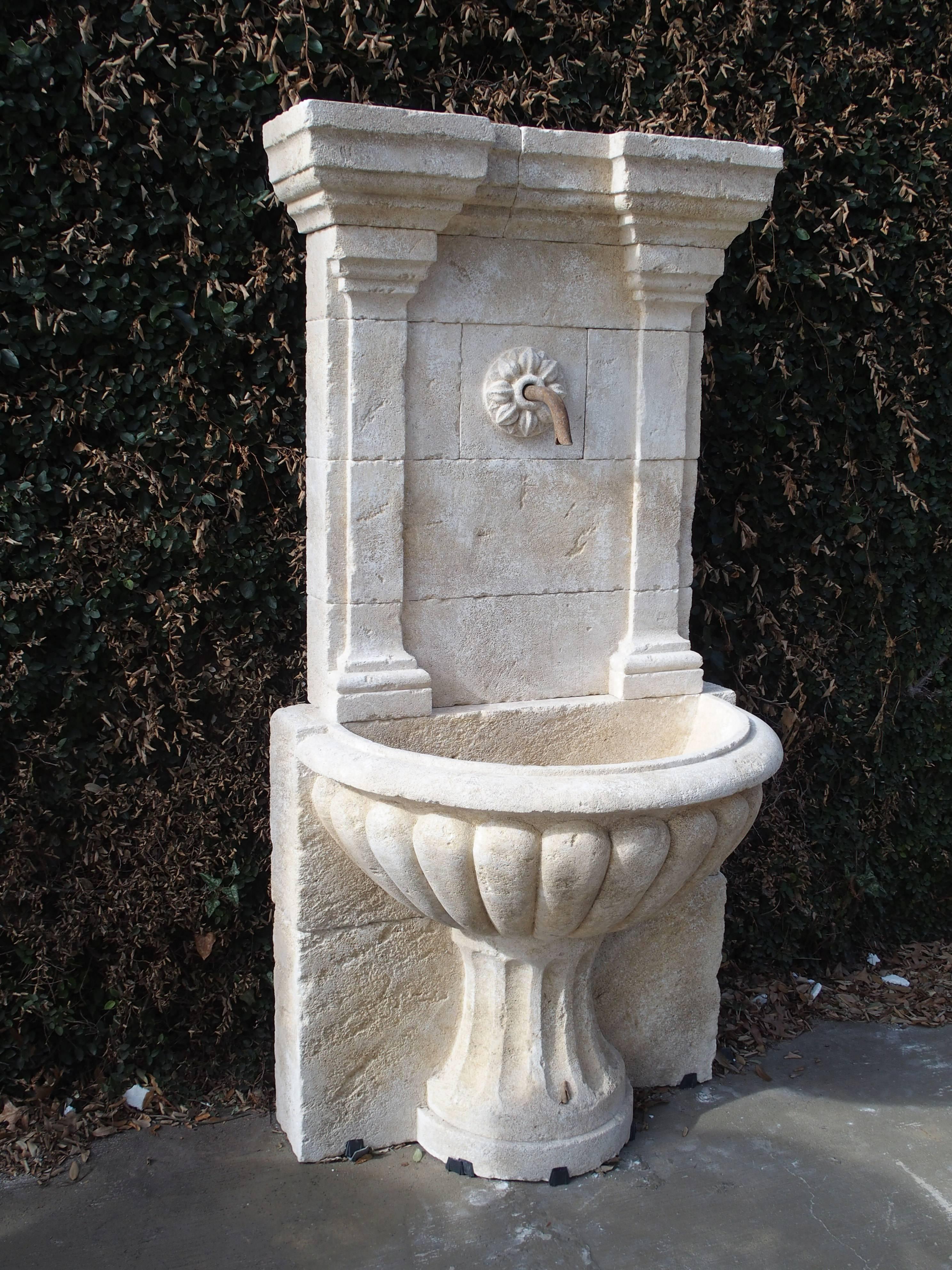 french wall fountains