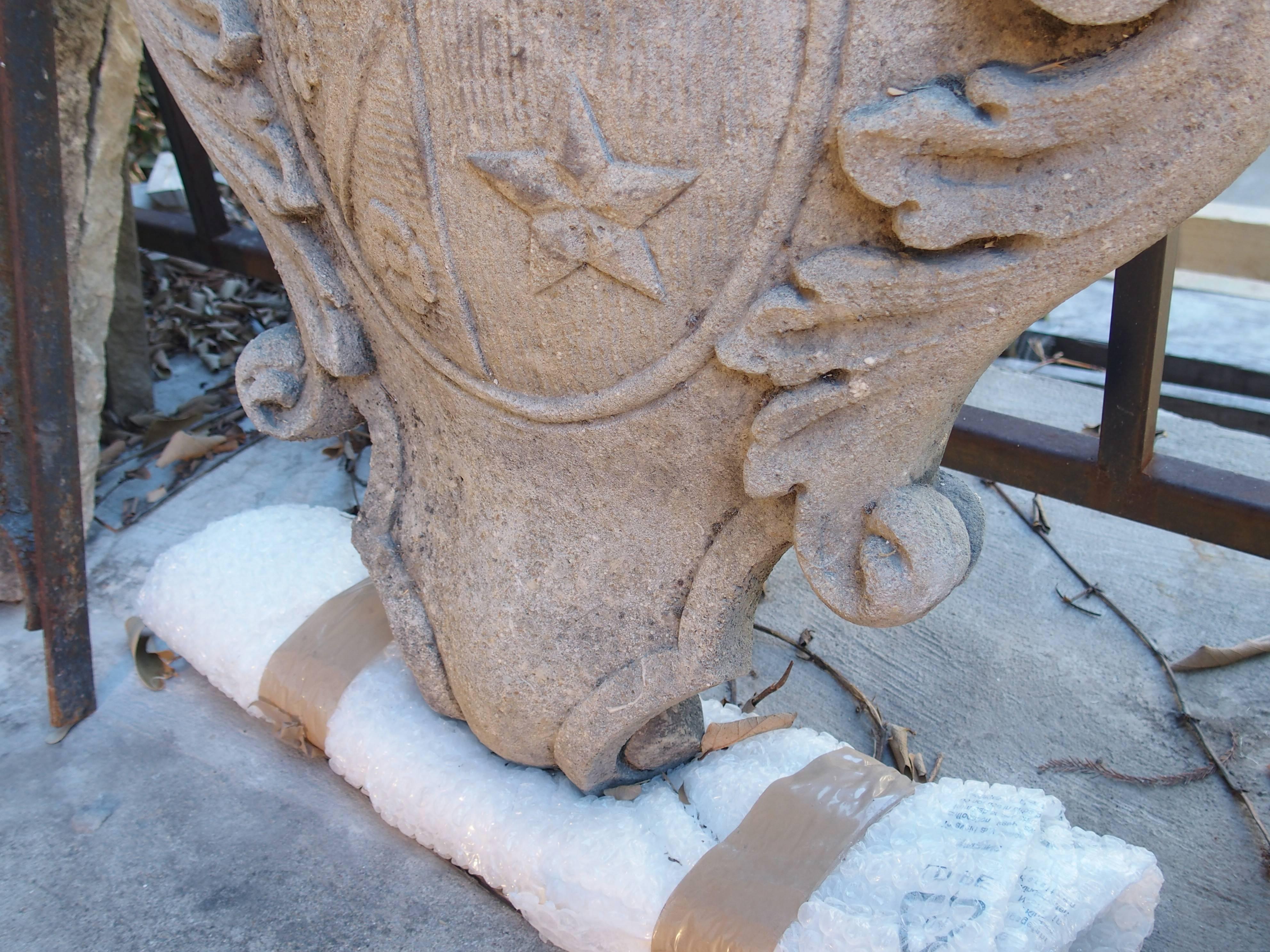 Carved Stone Coat of Arms from Italy 2