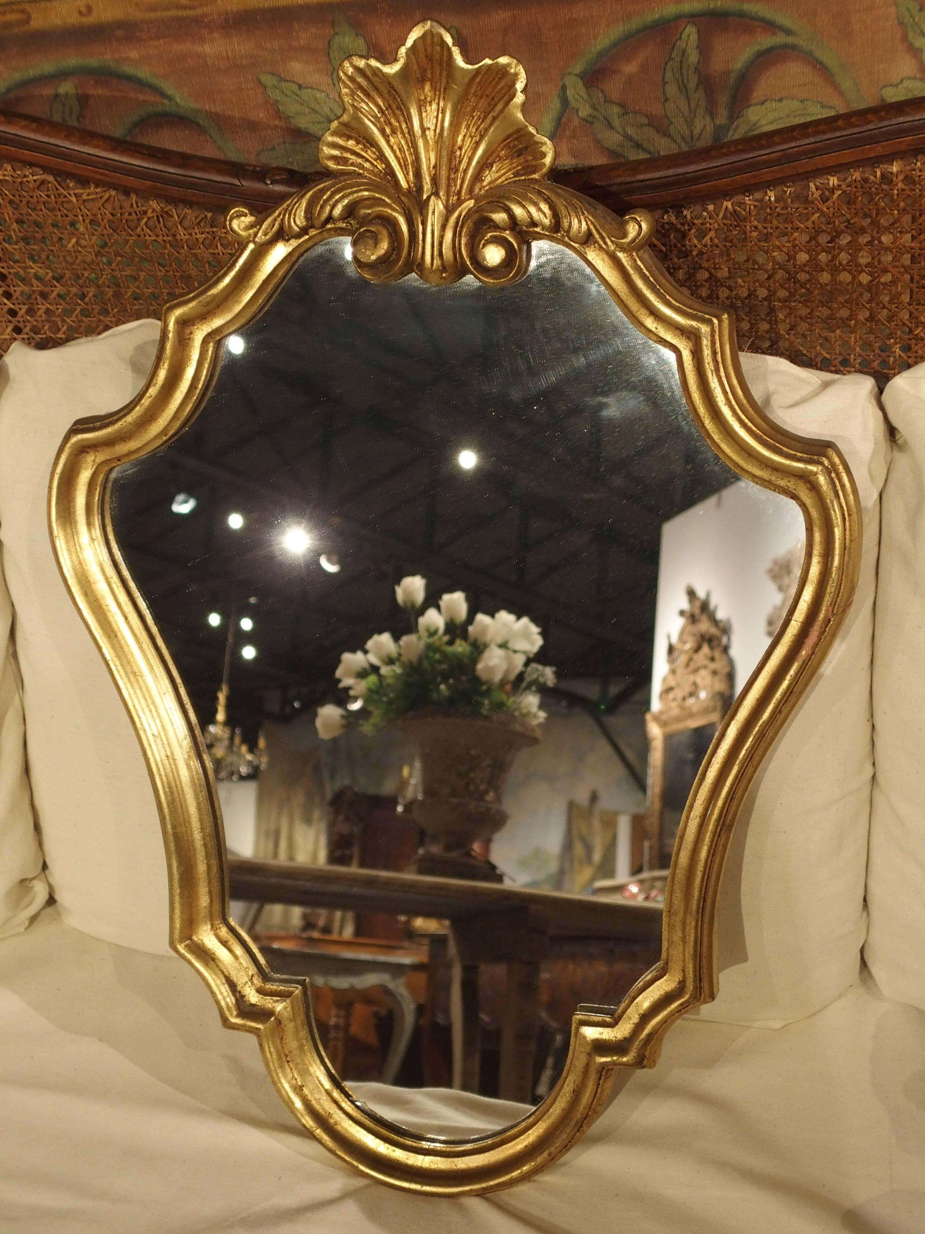 Vintage Giltwood Mirror from France 1