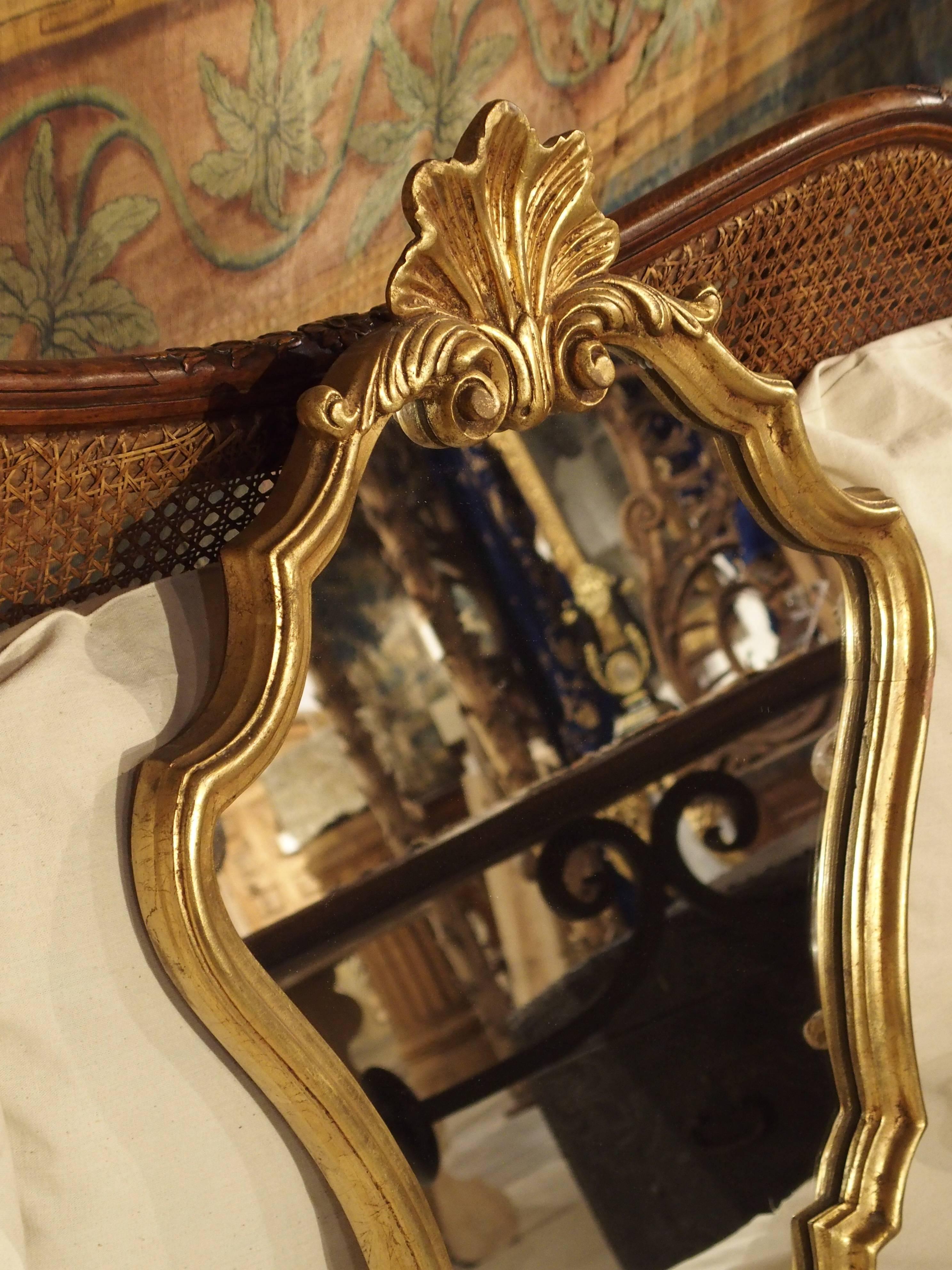 Vintage Giltwood Mirror from France 2