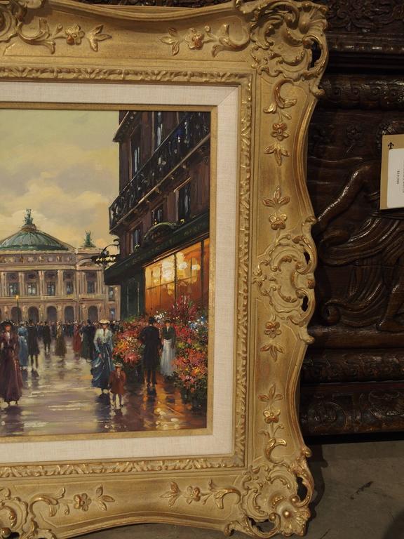 Pair of Parisian Street Scene Paintings, 1900s at 1stDibs famous