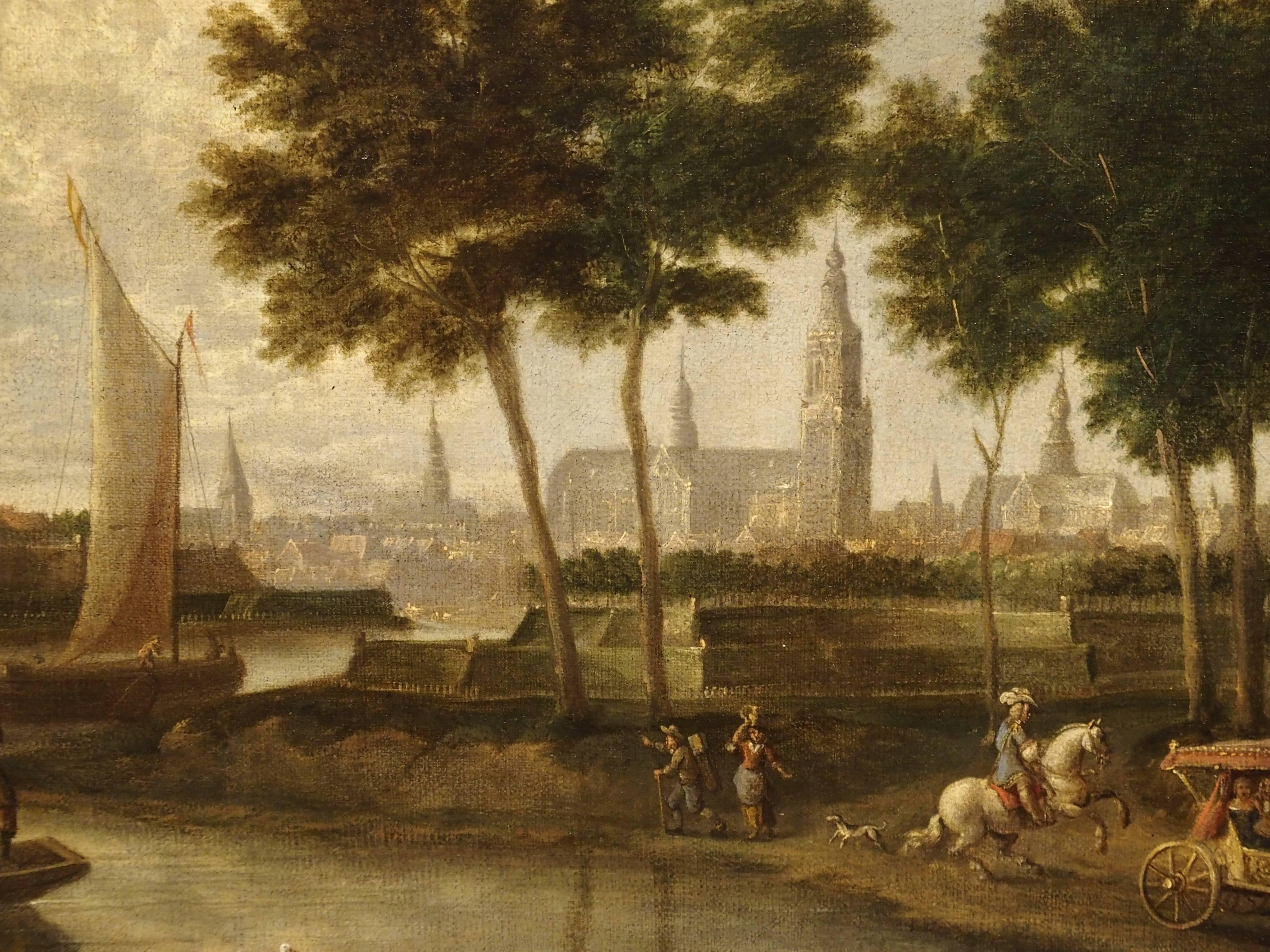 dutch painter of a river scene