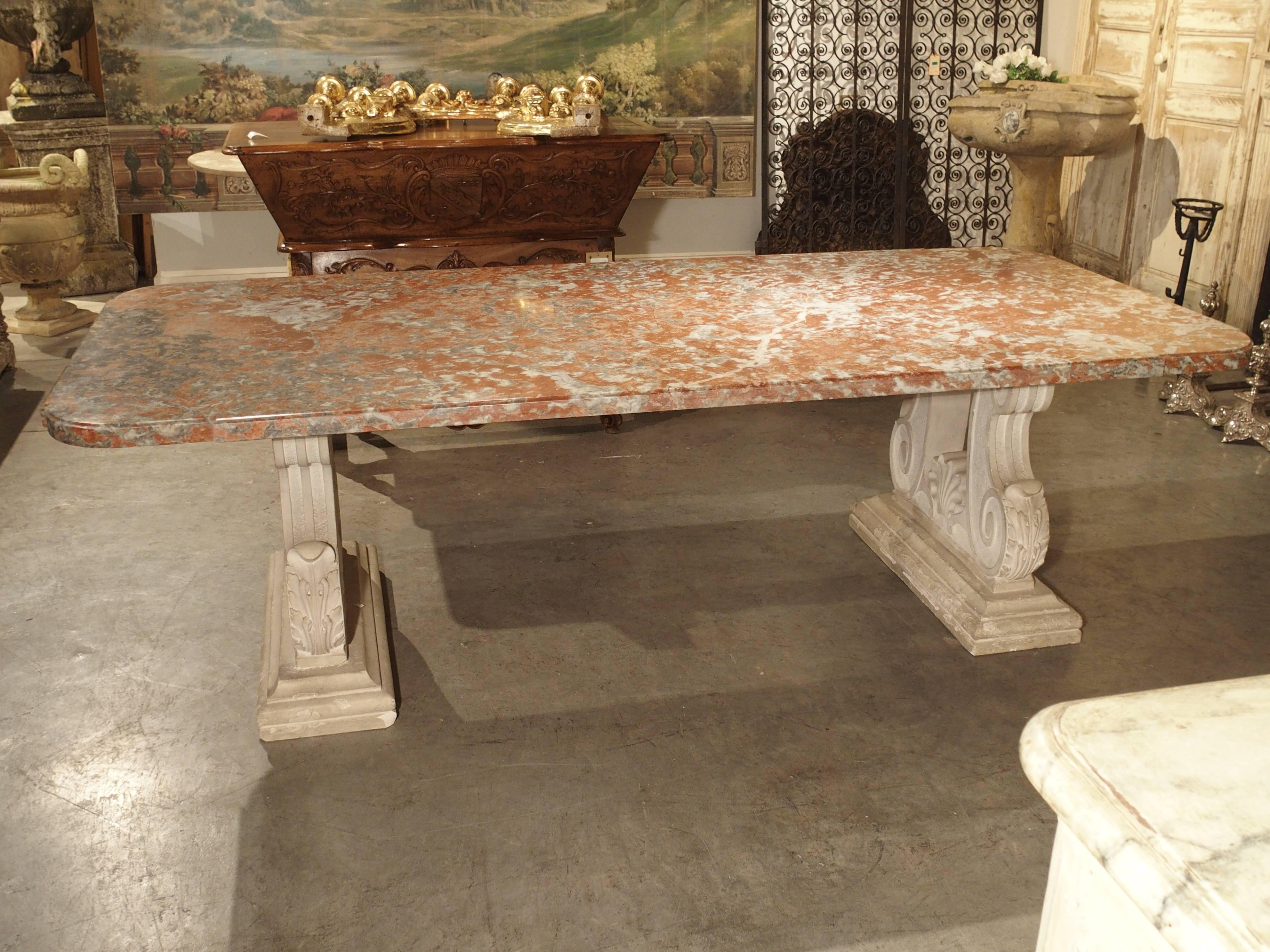 rouge languedoc marble