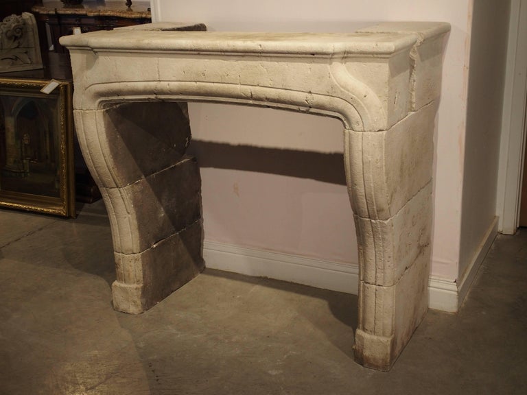Carved Limestone Fireplace Mantel From France For Sale At 1stdibs