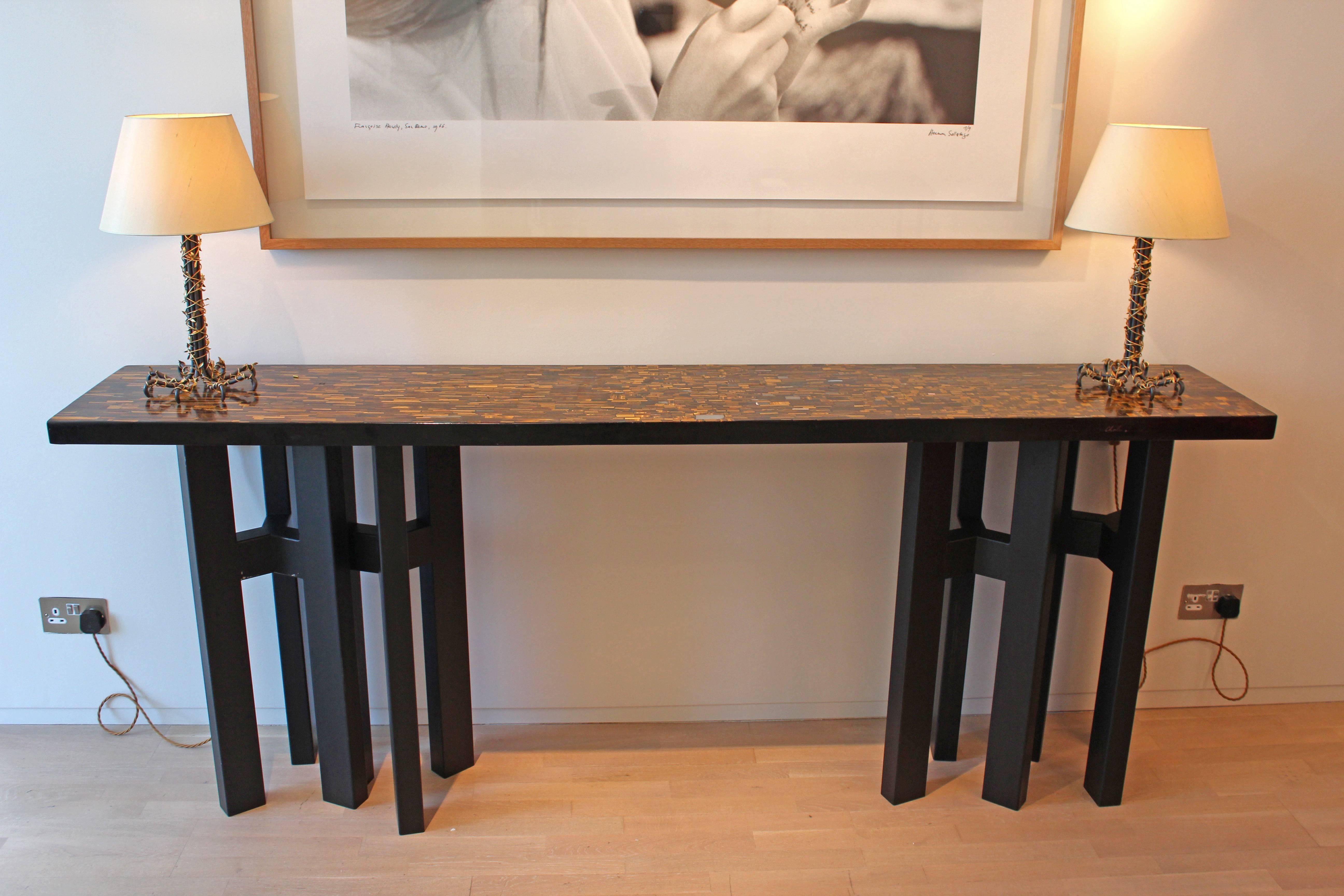Rare Console Table by Ado Chale In Excellent Condition For Sale In London, GB