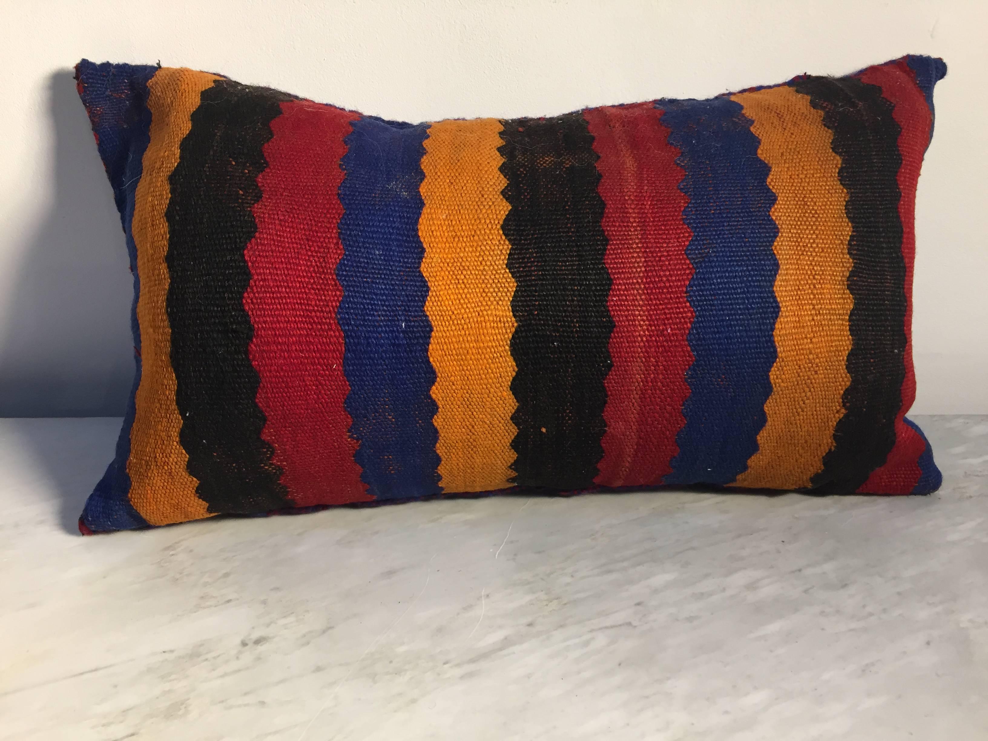 Moroccan Berber Handwoven Tribal Pillow 2