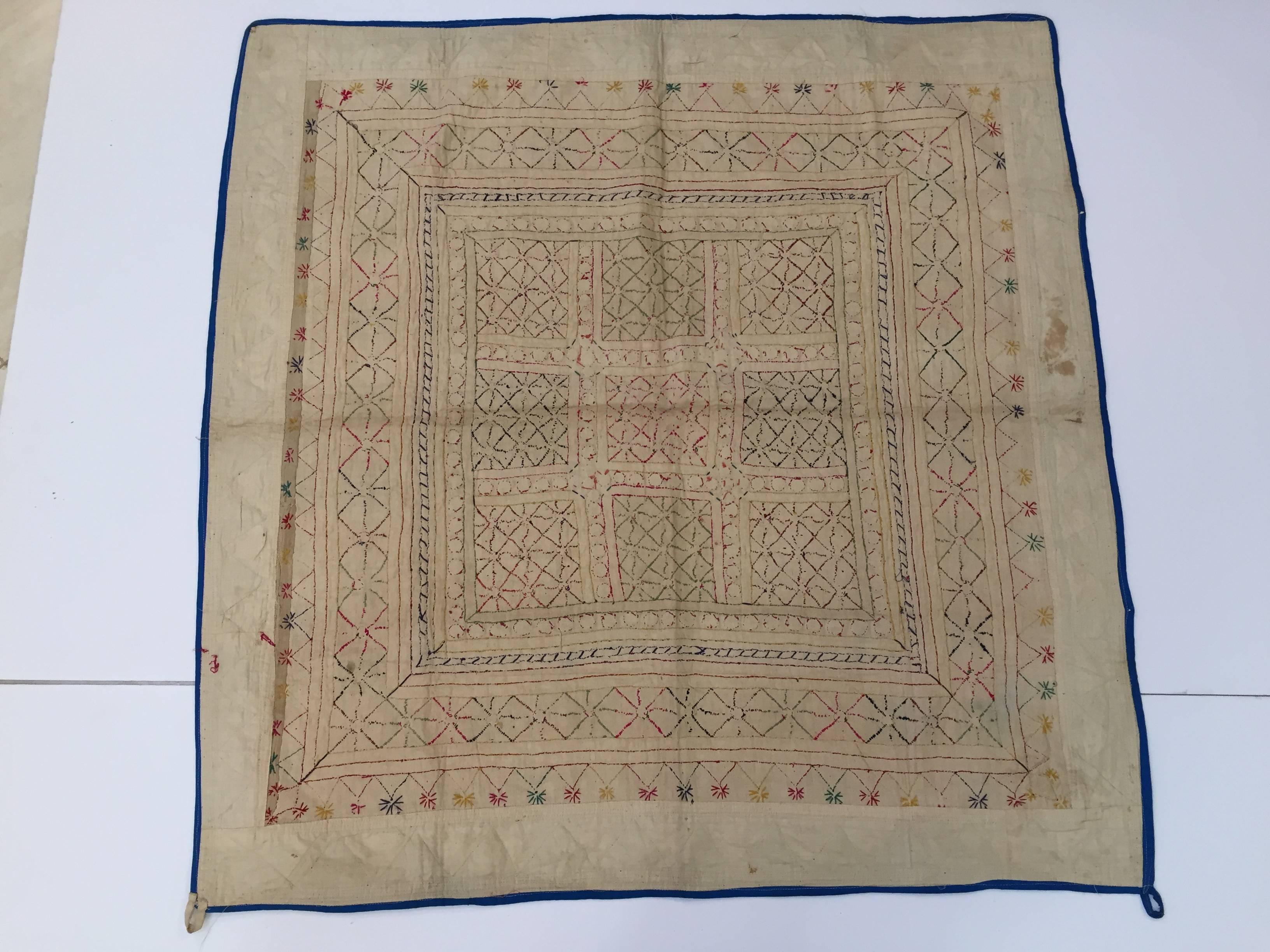 Embroidered Ceremonial Chakla Cloth Textile 2