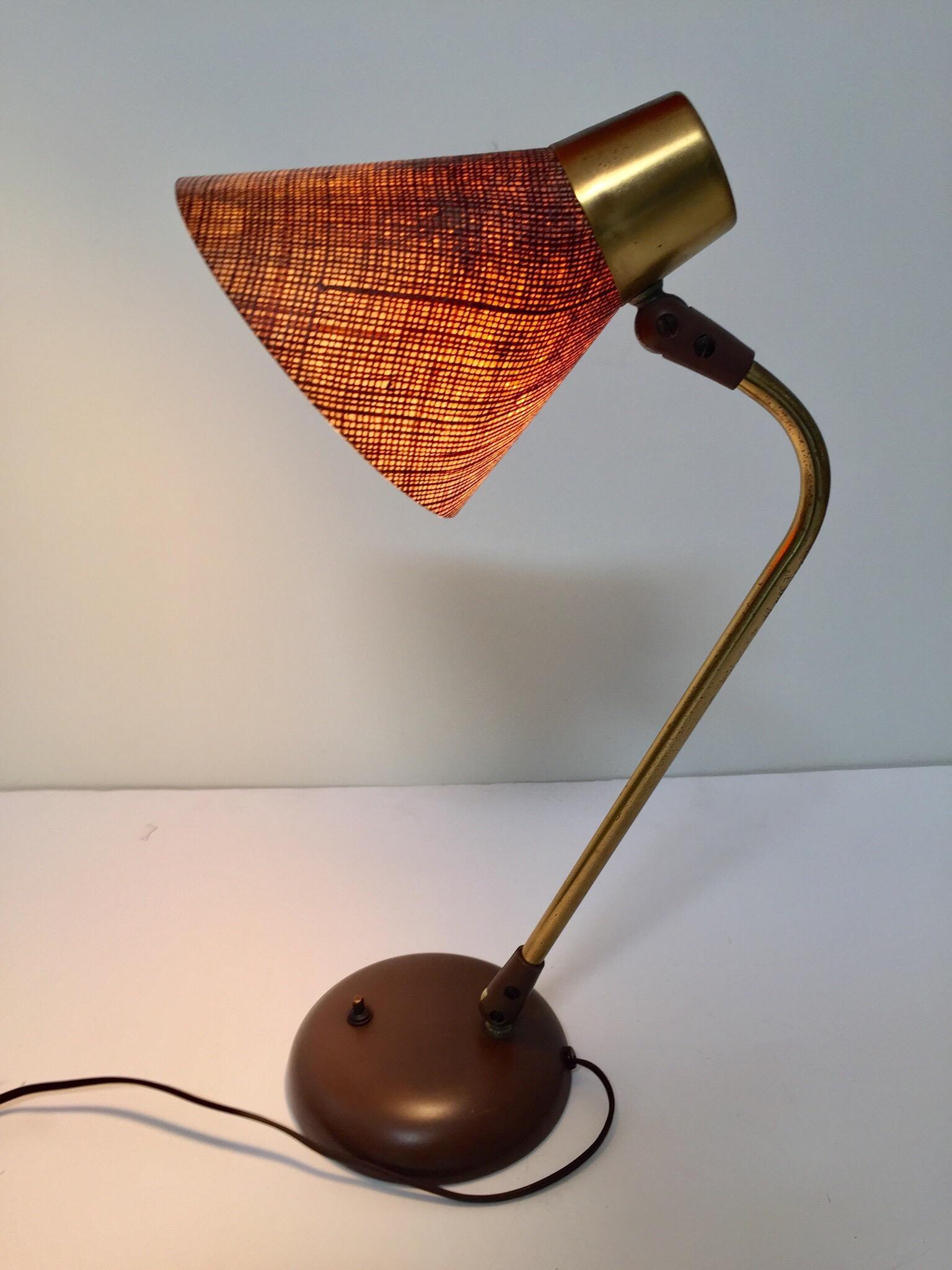 Gerald Thurston Desk Table Lamp for Lightolier, 1950s 7