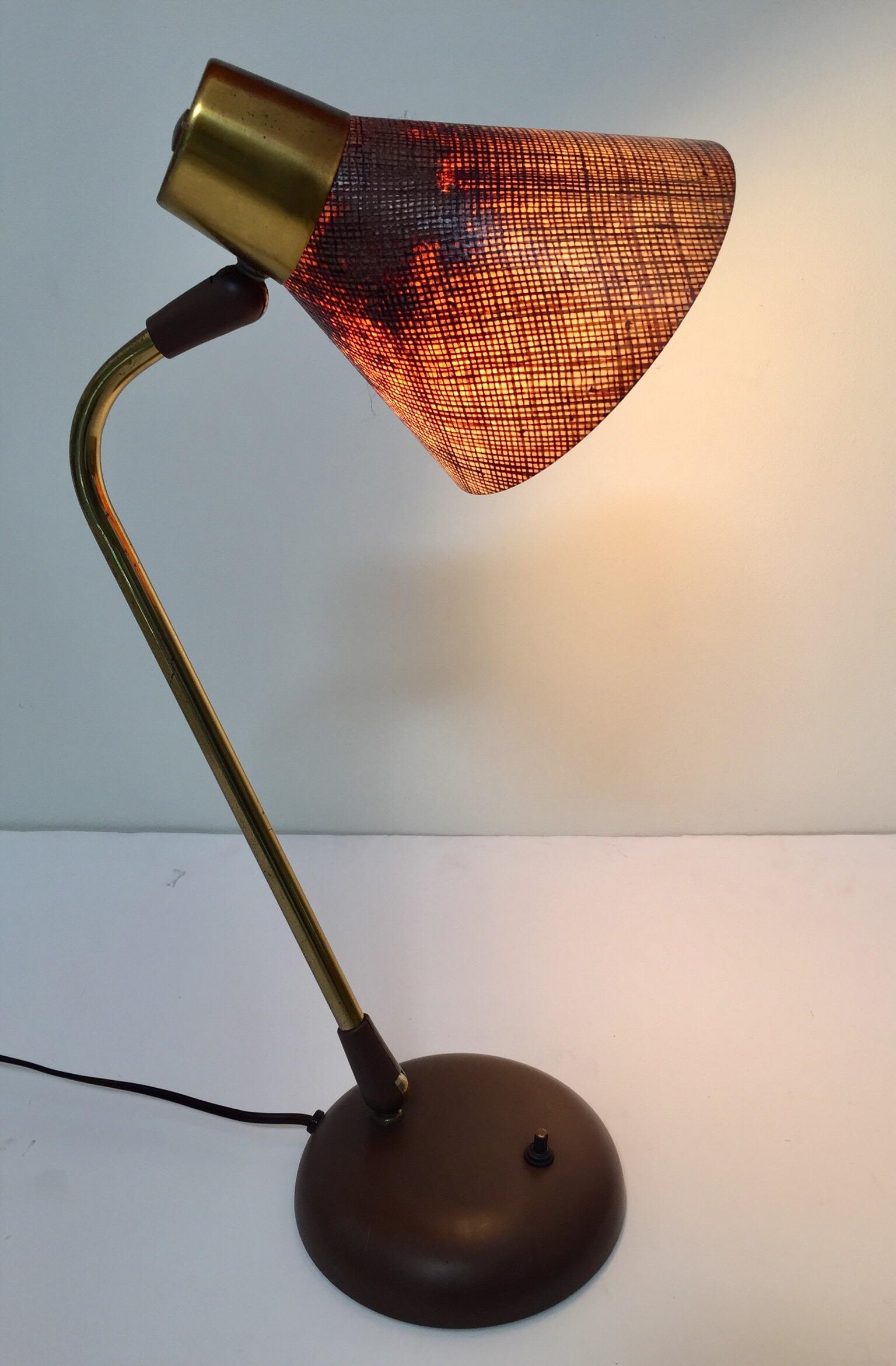 Gerald Thurston Desk Table Lamp for Lightolier, 1950s 9