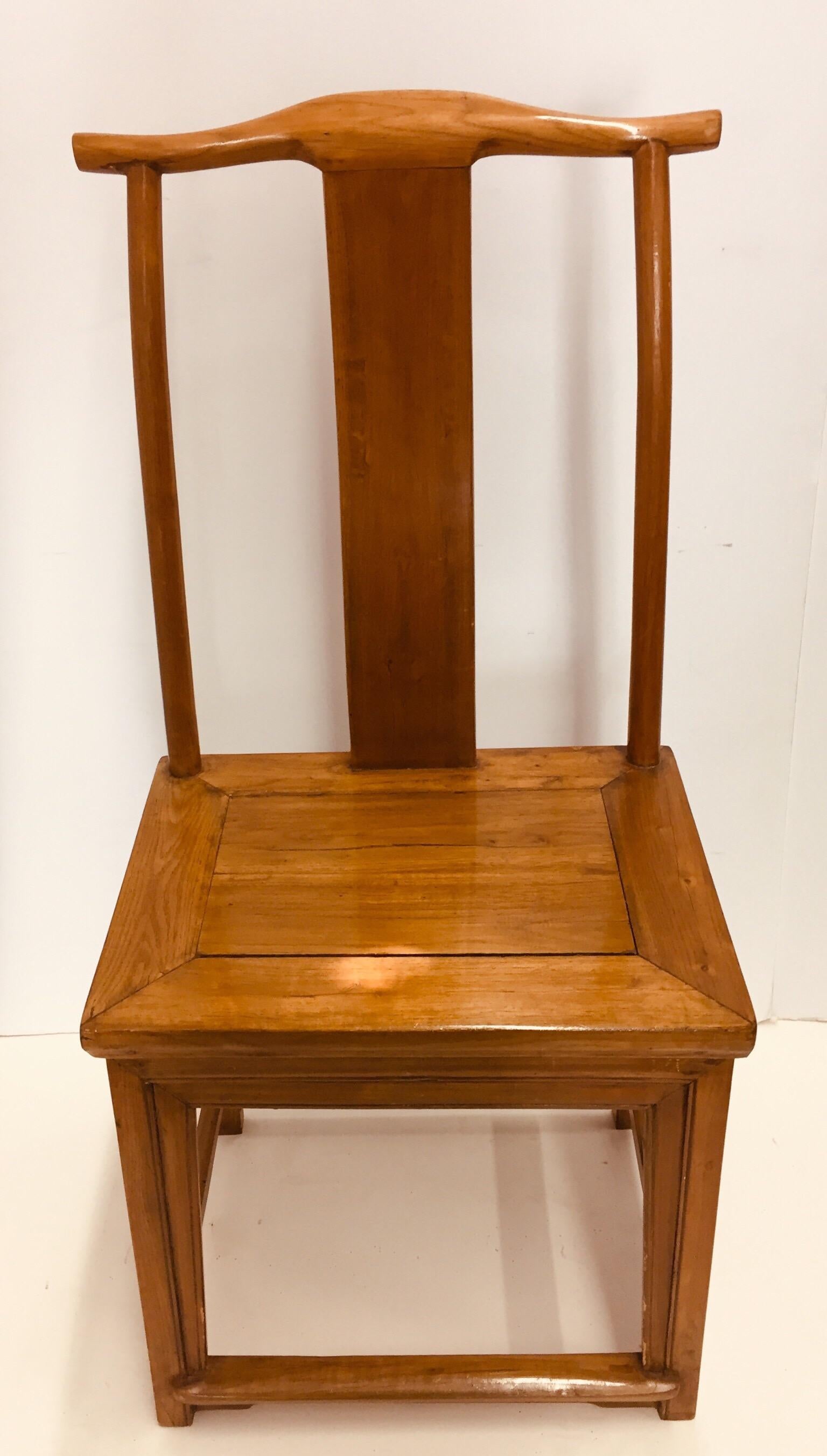 Ensemble de huit chaises de salle à manger chinoises vintage de style MCM dans le style Ming en vente 6
