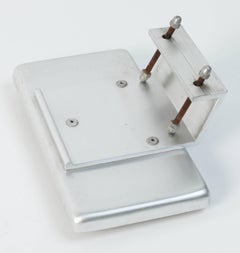 Vintage Belgian Tile Faced Entry Door Pull Handle by Artist Juliette Belarti